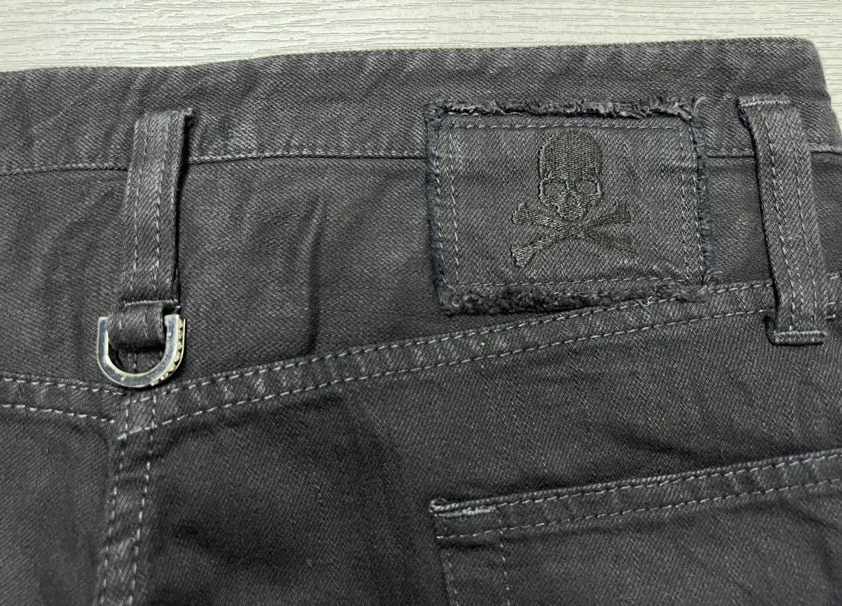 Mastermind Japan Mastermind Japan - Skull Logo Denim Shorts Size US 30 / EU 46 - 15 Thumbnail