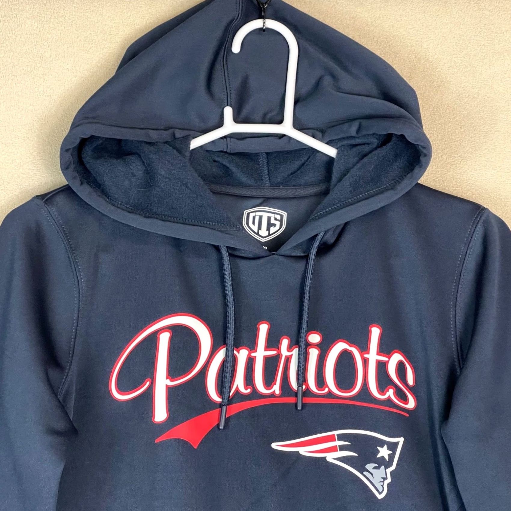 Vintage VINTAGE OTS Patriots Hoodie Pullover Navy S Women Size S / US 4 / IT 40 - 2 Thumbnail