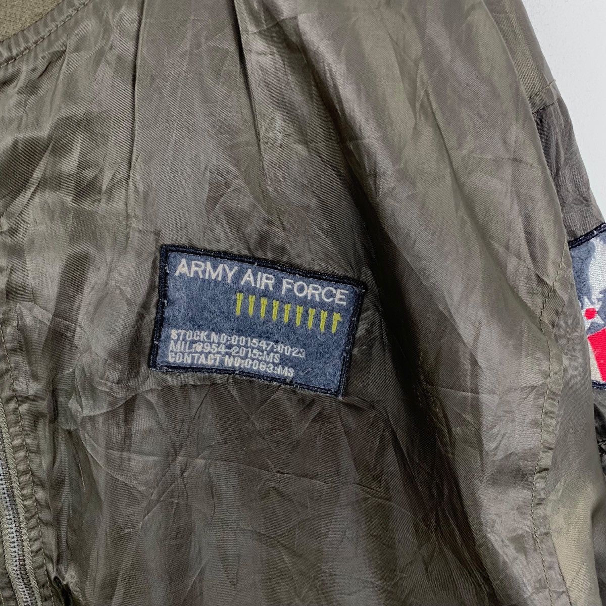 Other ARMY AIR FORCE US USAF Military MA-1 Bomber Jacket Size US XXL / EU 58 / 5 - 6 Thumbnail