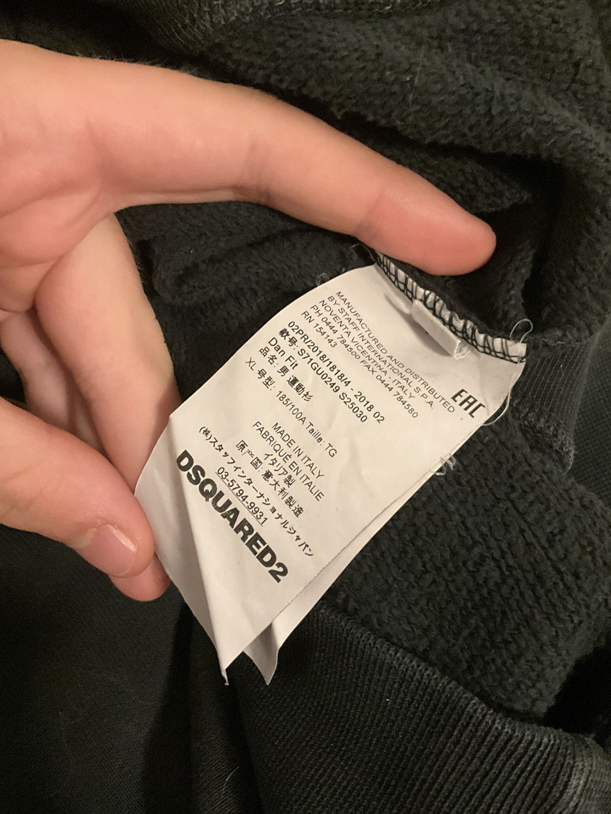 Dsquared2 Dsquared2 Hoodie Size US XL / EU 56 / 4 - 4 Thumbnail