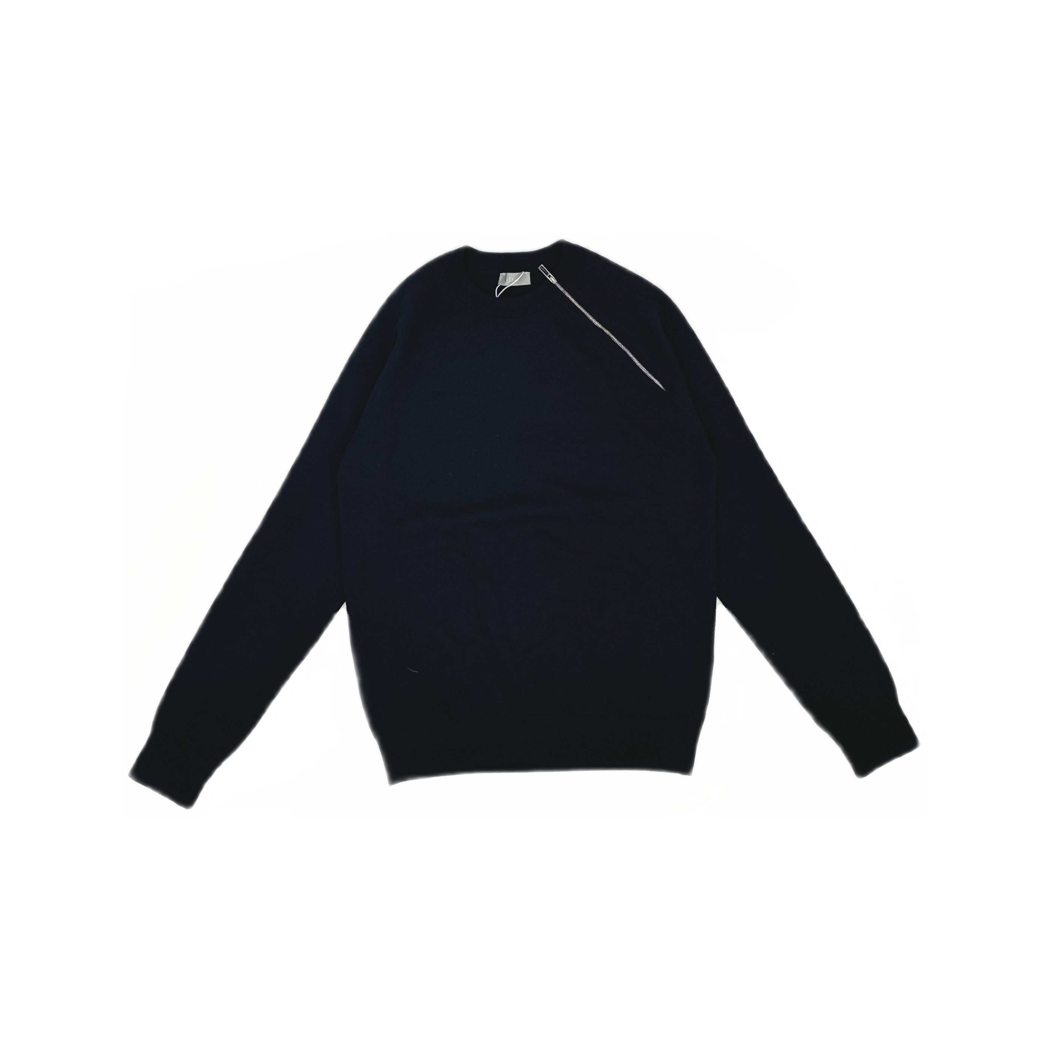 Dior Dior Diagonal Zip Virgin Wool Sweater S Size US S / EU 44-46 / 1 - 1 Thumbnail