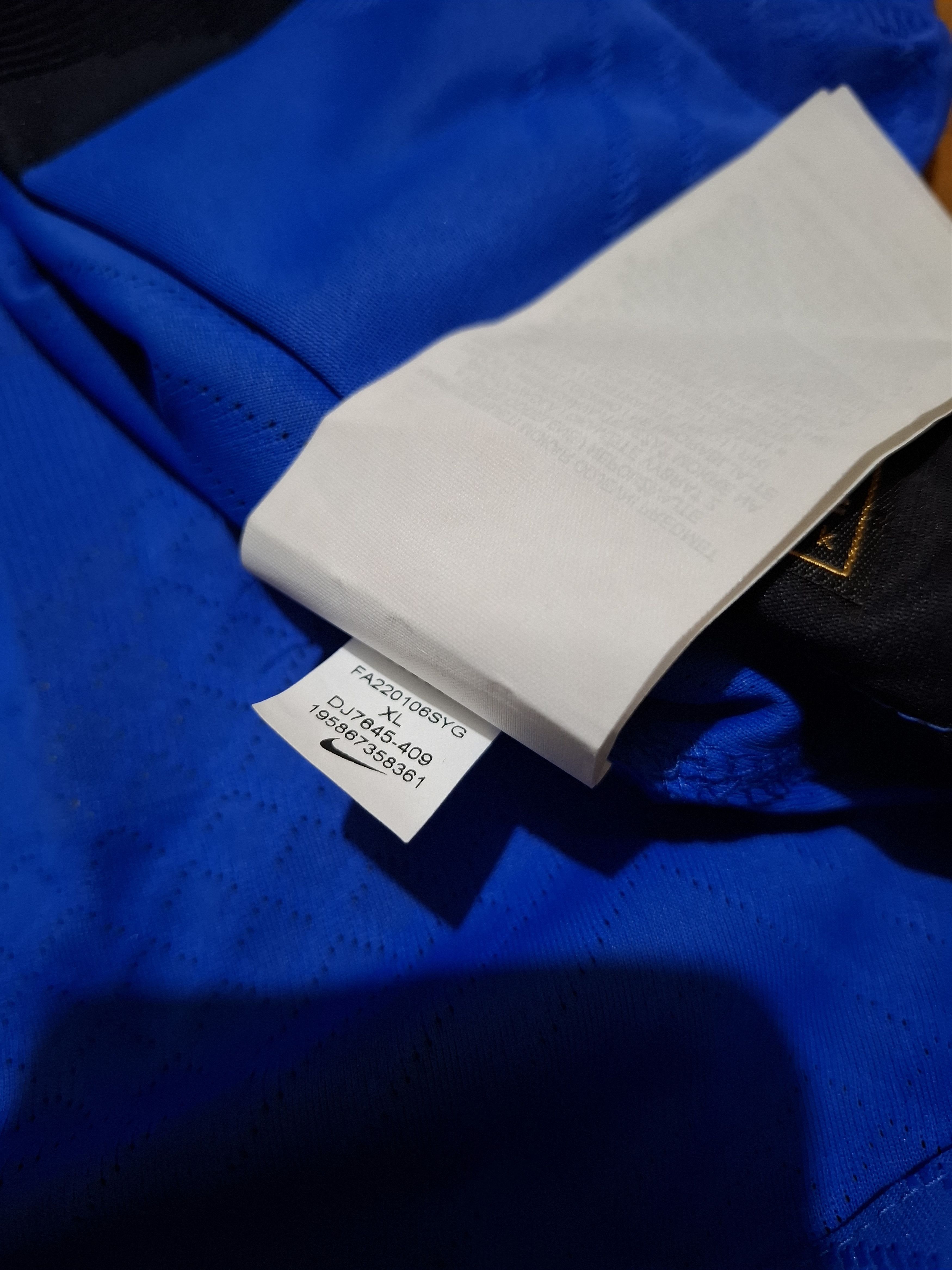 Nike Inter Milan 2022/23 Home kit Size US XL / EU 56 / 4 - 5 Thumbnail
