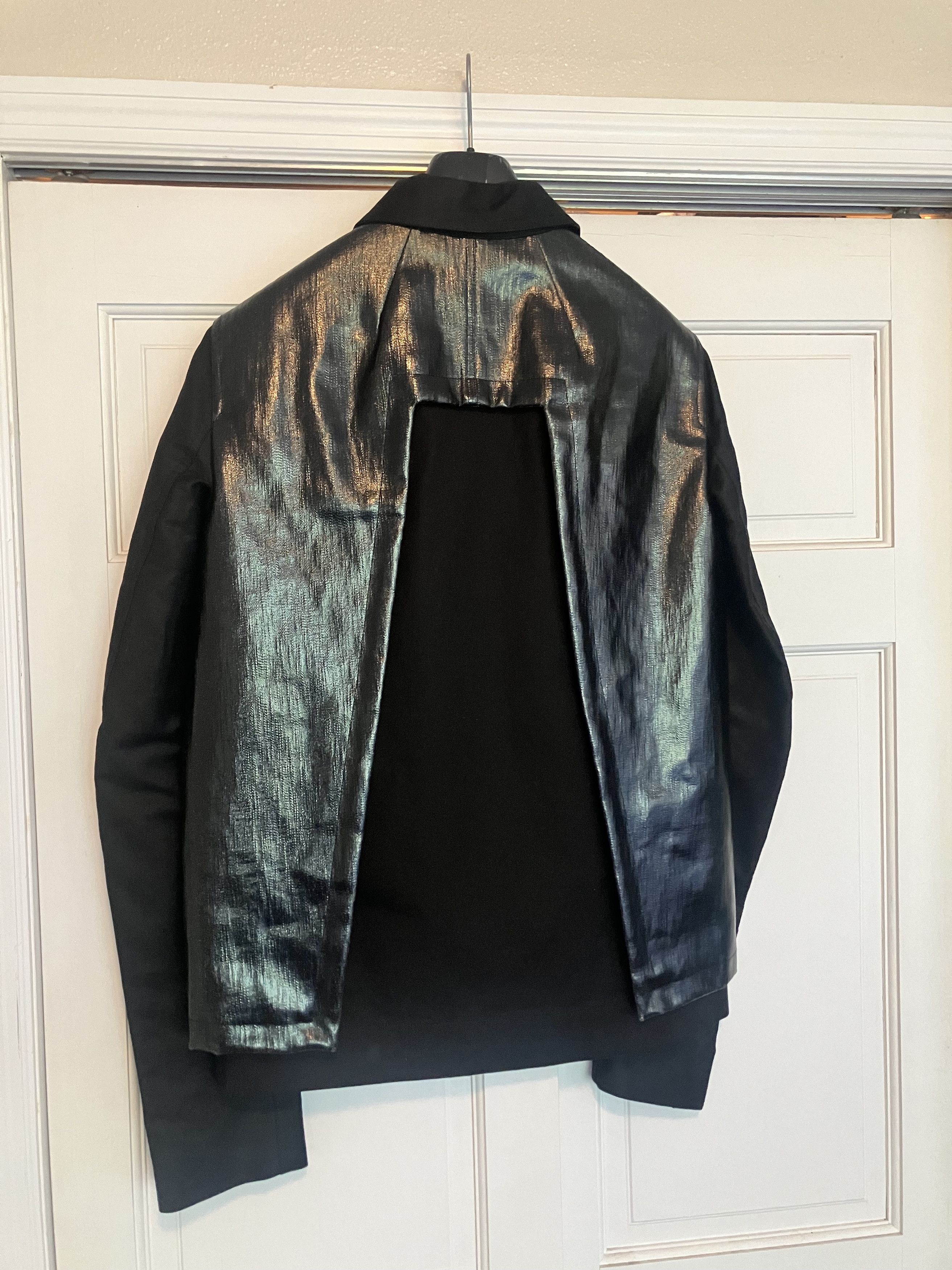 Rick Owens RICK OWENS SS’19 “BABEL” WAXED JACKET/LOOK 15 Size US M / EU 48-50 / 2 - 5 Thumbnail