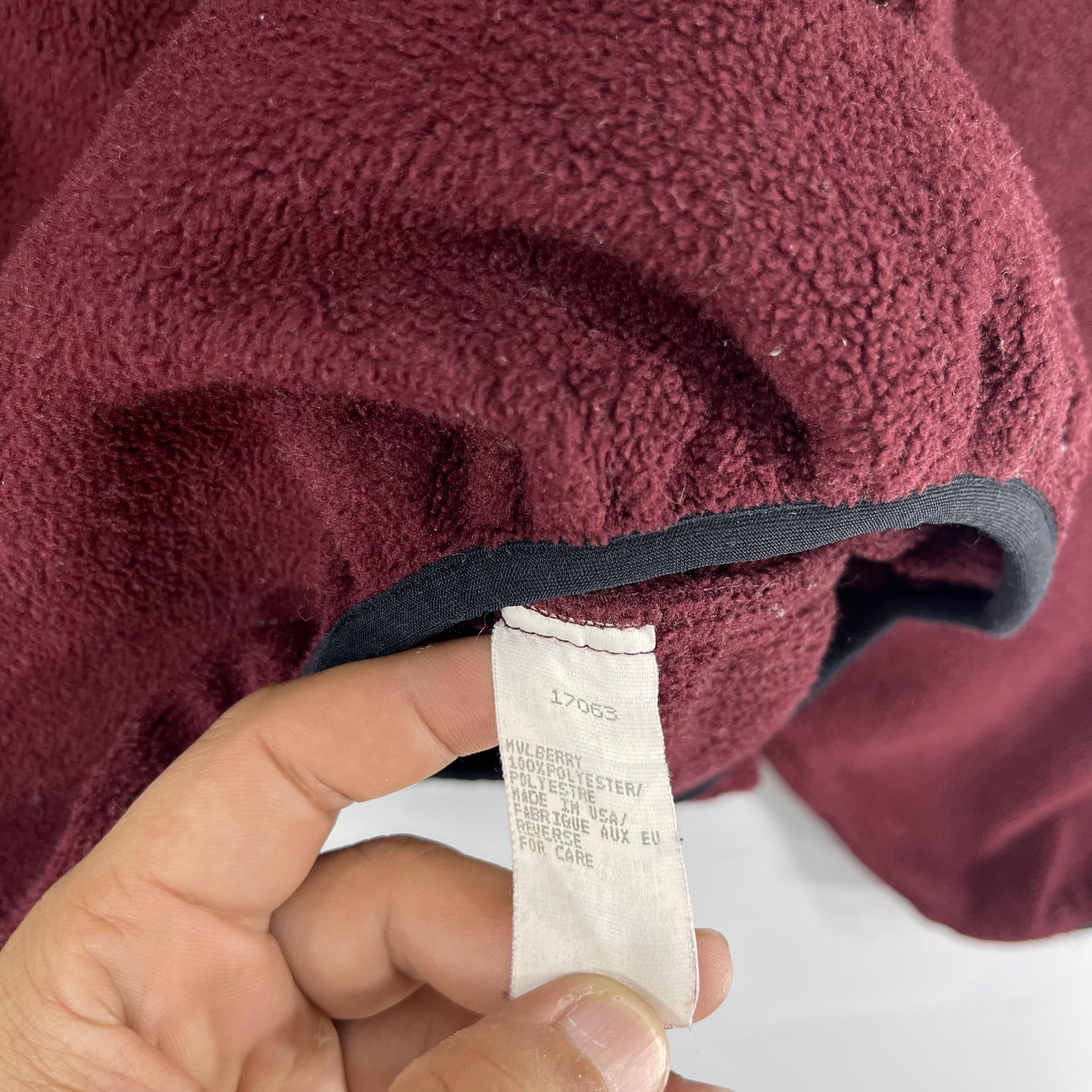 Vintage × Woolrich Woolen Mills Vintage WOOLRICH Pullover Fleece Jacket Button Up Size US M / EU 48-50 / 2 - 5 Thumbnail