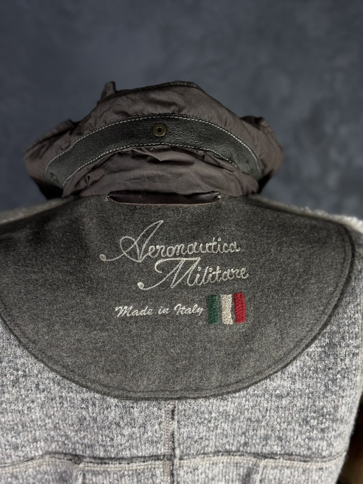 Aeronautica Militare AERONAUTICA MILITARE Leather Women’s Biker Jacket Size 44 Size M / US 6-8 / IT 42-44 - 20 Thumbnail