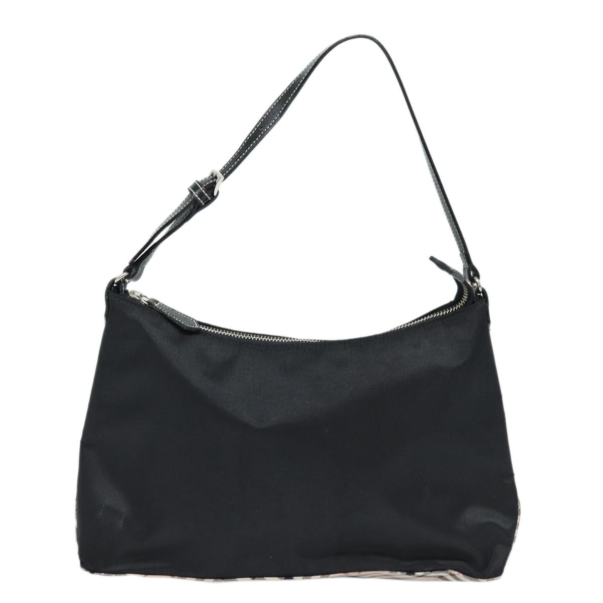 Burberry Nova Check Black Synthetic Handbag (Pre-Owned) Size ONE SIZE - 1 Thumbnail