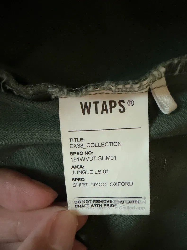 Wtaps Wtaps Military green shirt Size US L / EU 52-54 / 3 - 6 Thumbnail