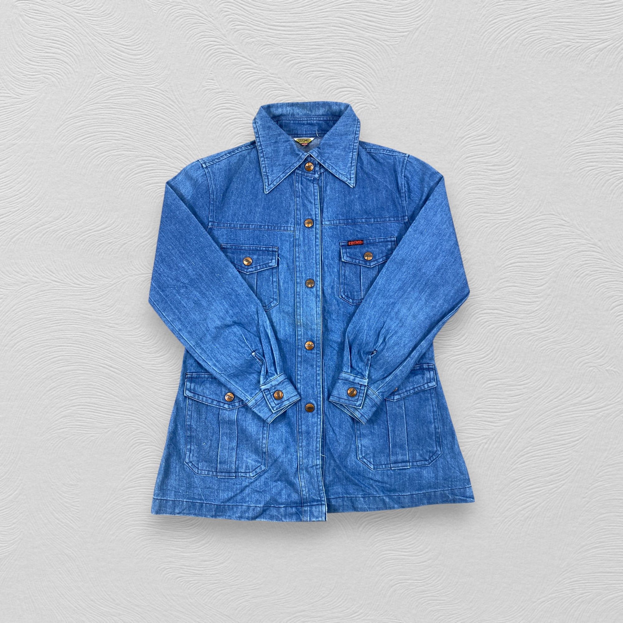 If Six Was Nine Vintage Cosmo Chore Jacket- J249 Size US S / EU 44-46 / 1 - 4 Thumbnail
