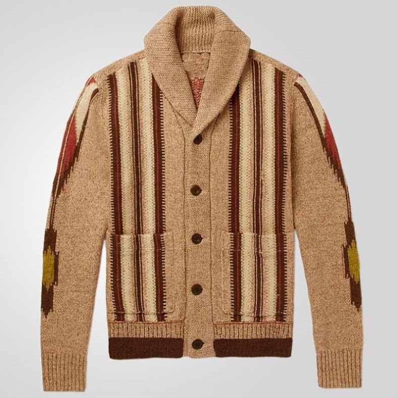 Japanese Brand × Vintage Cardigan Knit Sweater Jacket Size US XXL / EU 58 / 5 - 4 Thumbnail