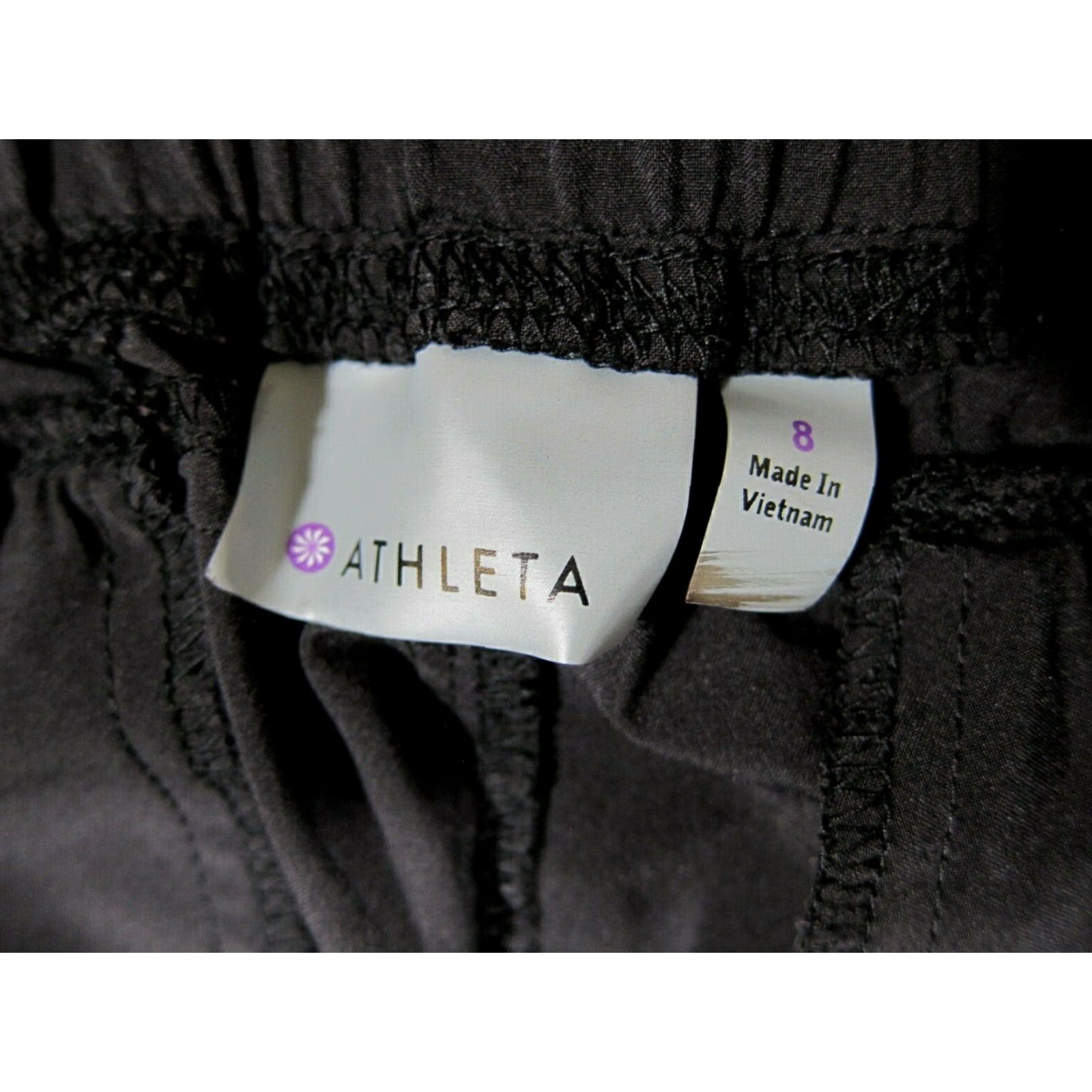 Athleta Athleta Black Active Stretch Athleisure Travel Gym Workout Jogger Pant Women 8 Size 30" / US 8 / IT 44 - 3 Thumbnail