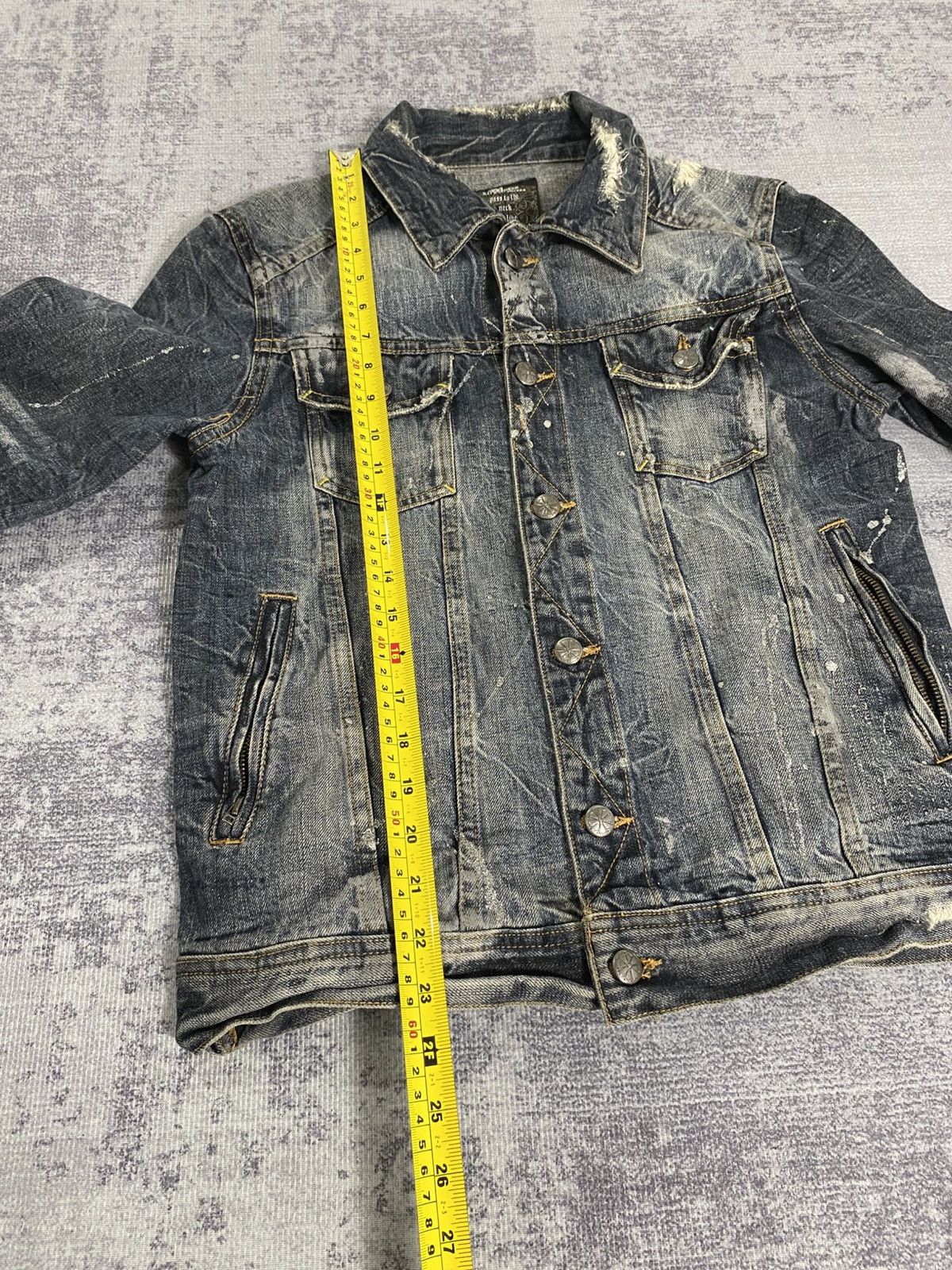 If Six Was Nine Midas distressed splater jackets archives 2000s ifsx lgb Size US M / EU 48-50 / 2 - 11 Thumbnail