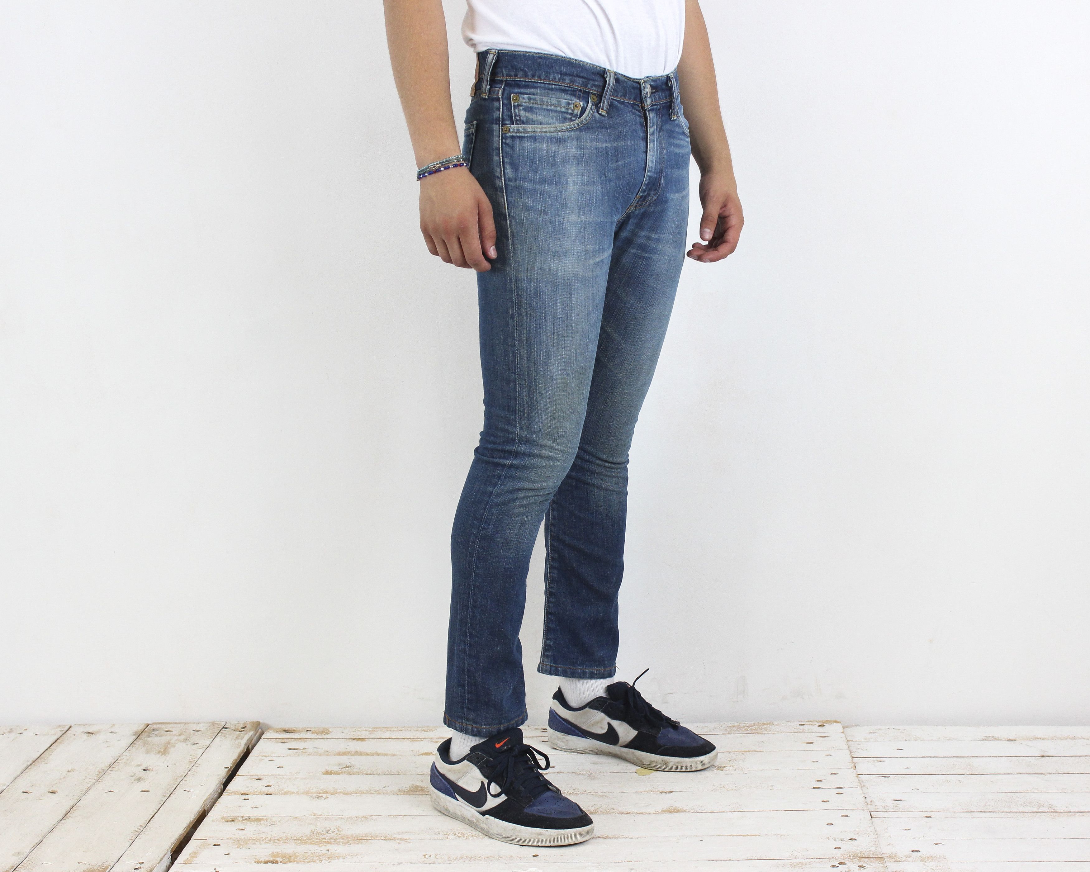 Levi's 510 Mens W31 L30 Slim Fit Skinny Jeans Denim Pants Trousers Size US 31 - 4 Thumbnail