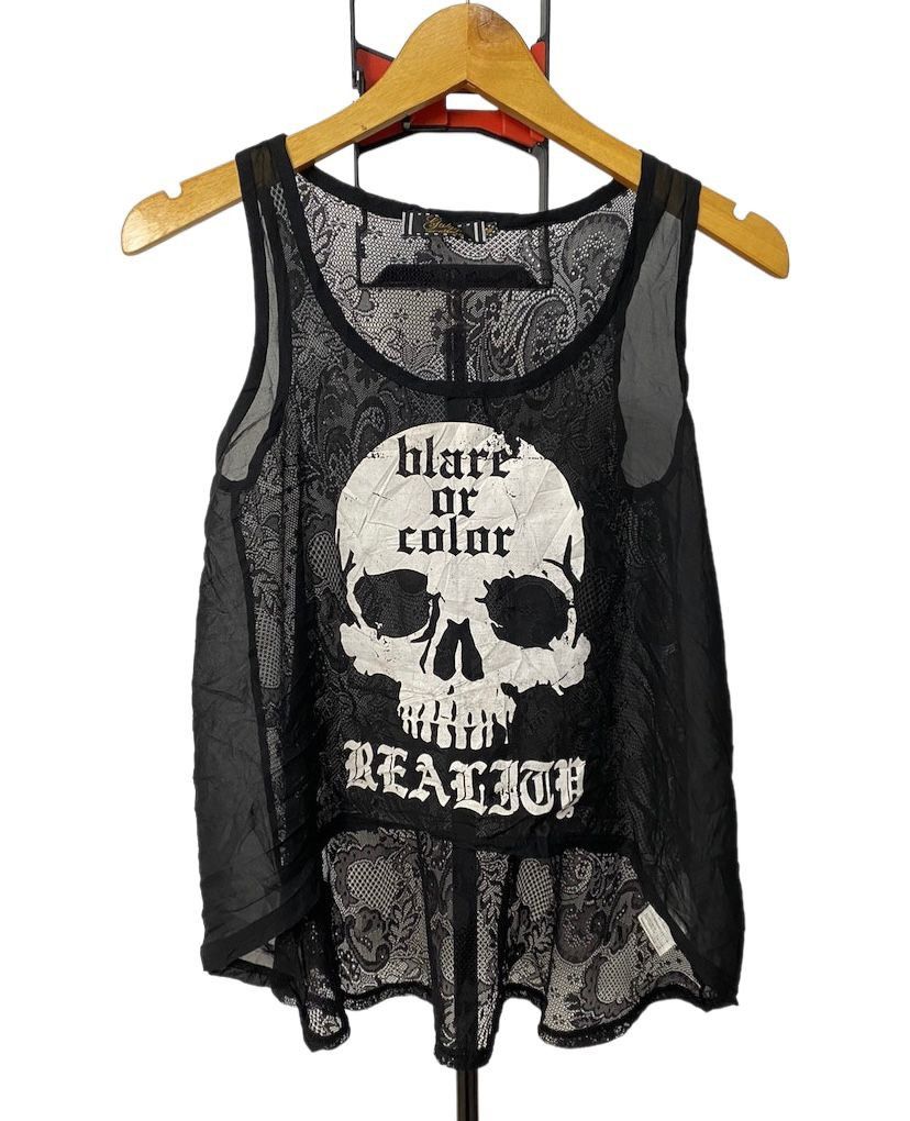 L.G.B. tank top　y2k　skull If Six Was Nine × Japanese Brand × Le Grande Bleu (L.G.B.