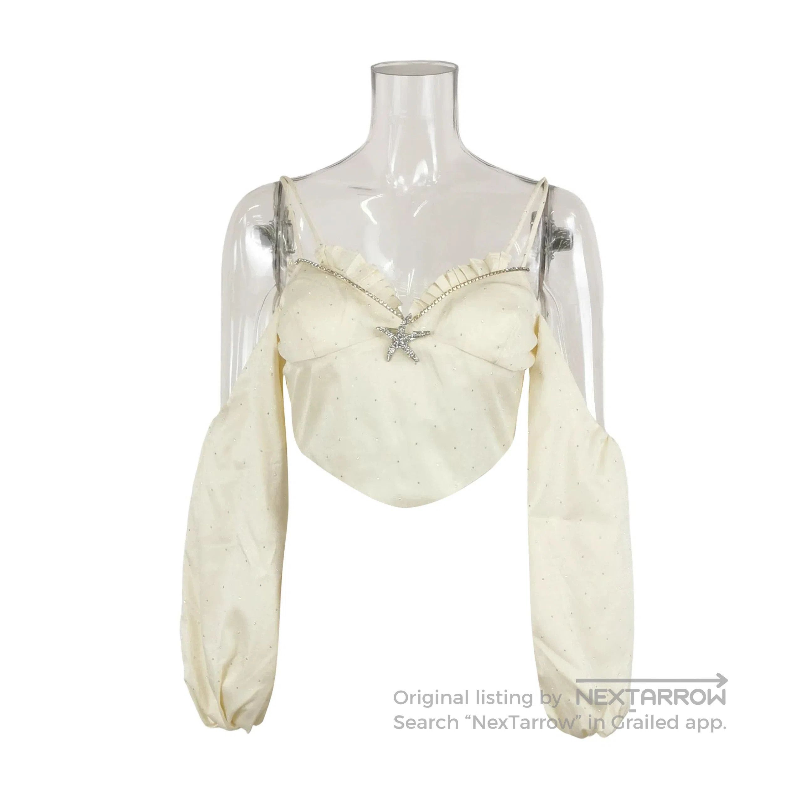 Other Ozlana Crystal Starfish Decor Sling Top. Size M / US 6-8 / IT 42-44 - 1 Thumbnail