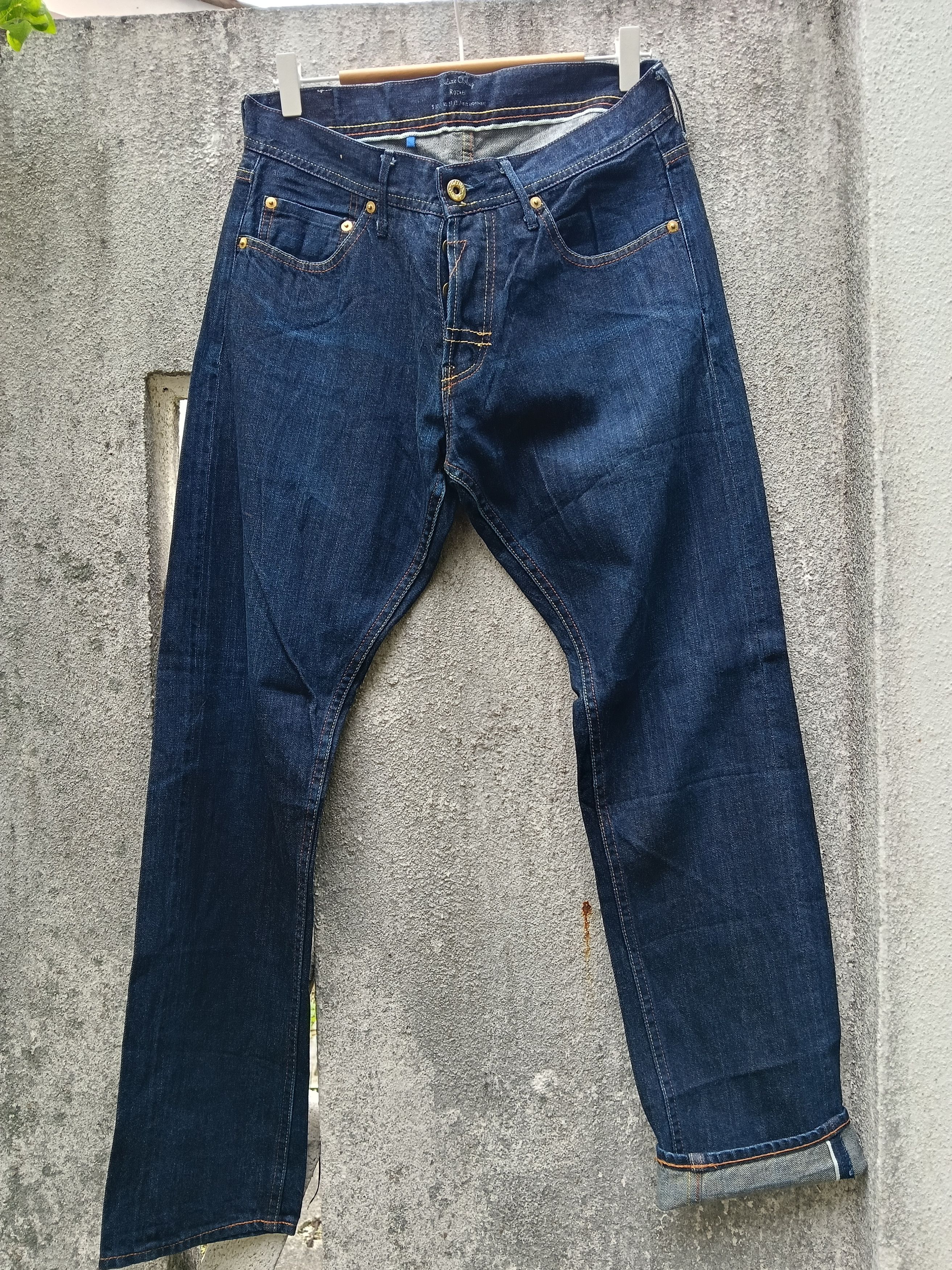 💥 Deluxe Clothing Japanese Selvedge Jeans Slim Fit💥