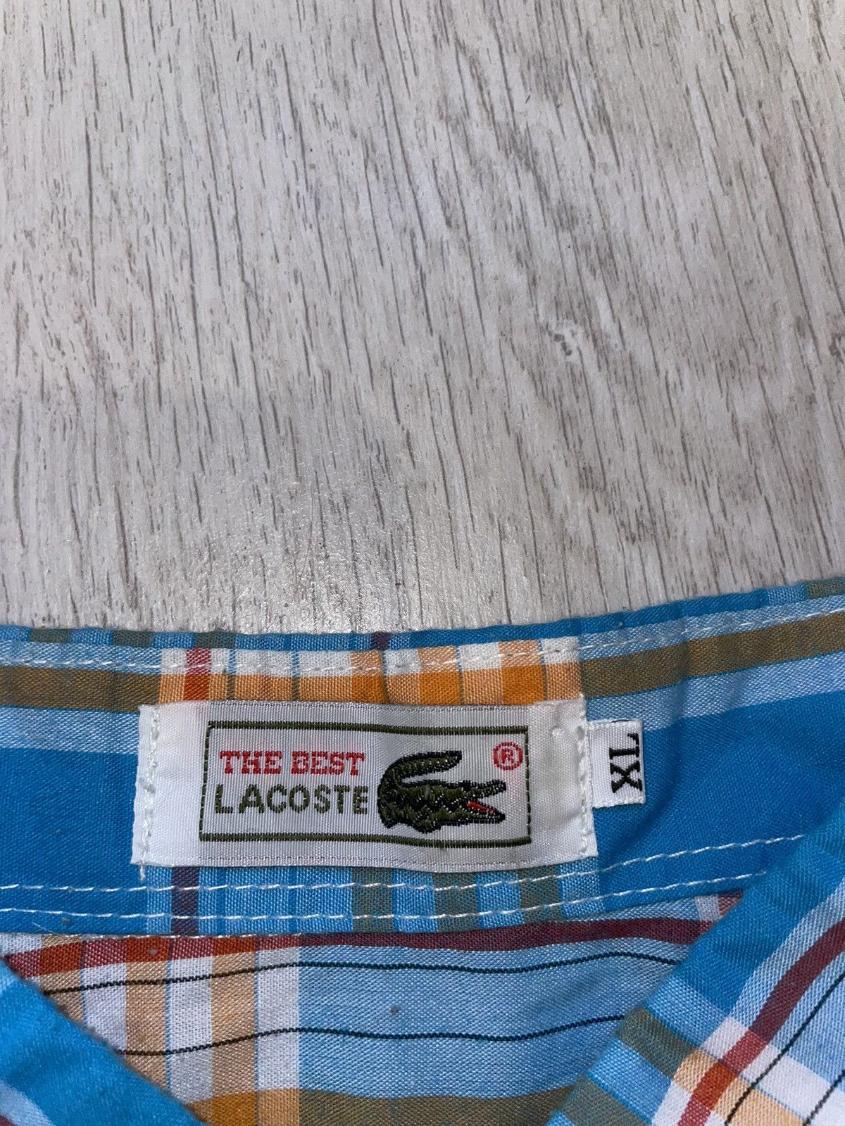Lacoste × Vintage Shirt Lacoste Vintage Hawaiian Style Size US XL / EU 56 / 4 - 6 Thumbnail