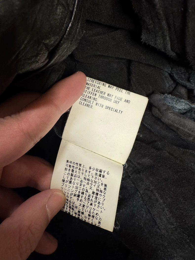 Undercover UNDERCOVER 06ss T Locomotive Leather jacket 2505-Nextarrow Size US M / EU 48-50 / 2 - 6 Thumbnail