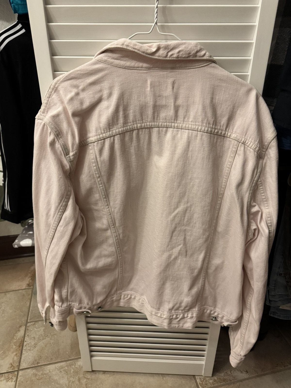 Allsaints AllSaints Light pink denim jacket Size US L / EU 52-54 / 3 - 4 Thumbnail