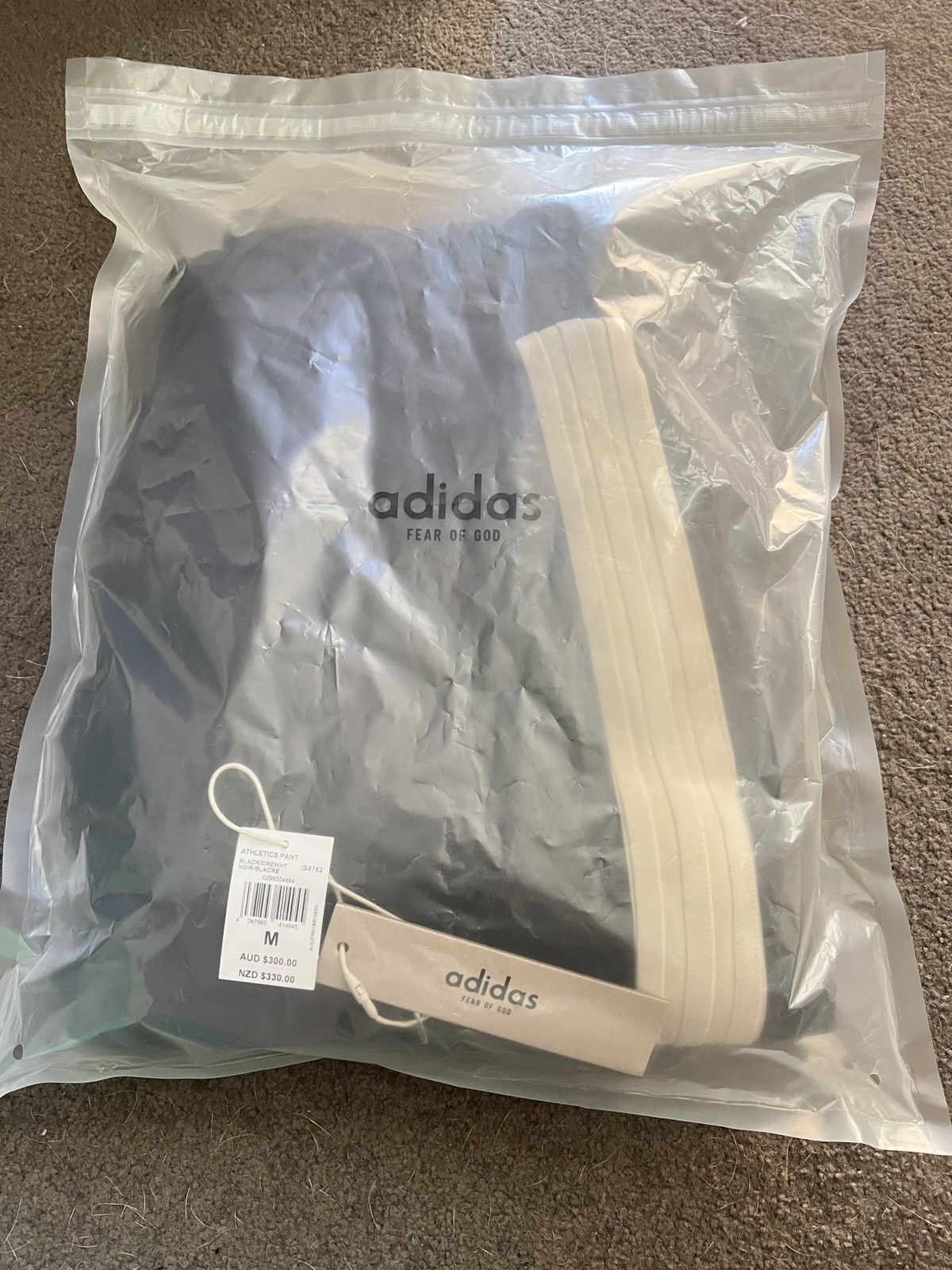 Adidas × Essentials × Fear of God Fear of god x Adidas Athletics Heavy Fleece Sweatpants NEW Size US 32 / EU 48 - 3 Thumbnail