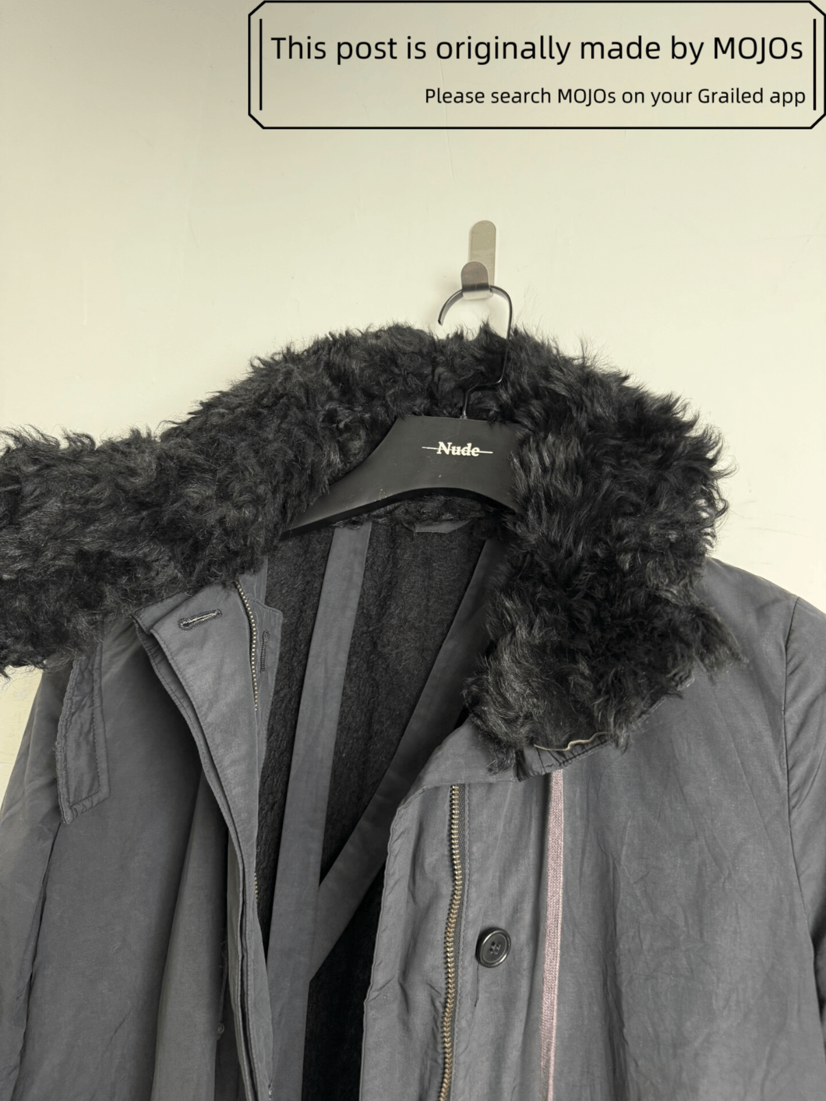 Helmut Lang Sz 40 Helmut Lang 99AW Fur Neck Parkas mojos16441215 Size US M / EU 48-50 / 2 - 5 Thumbnail