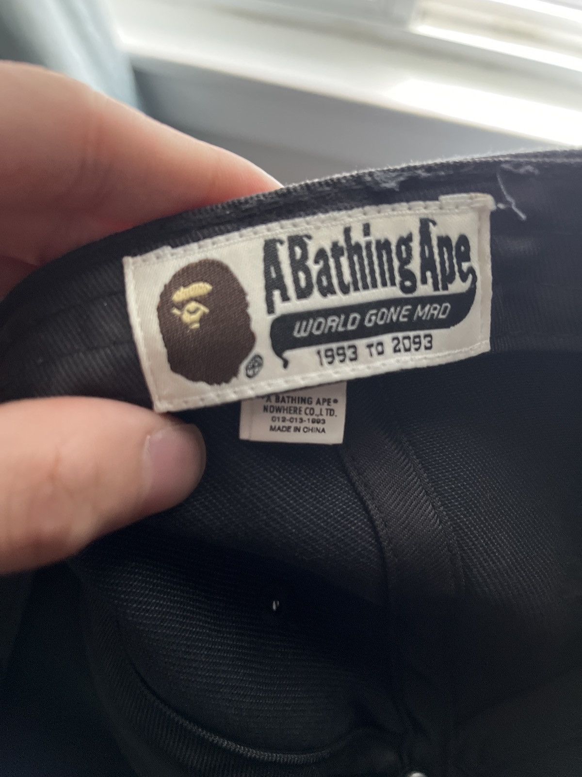 Bape Black overdyed Bape Hat Size ONE SIZE - 7 Thumbnail