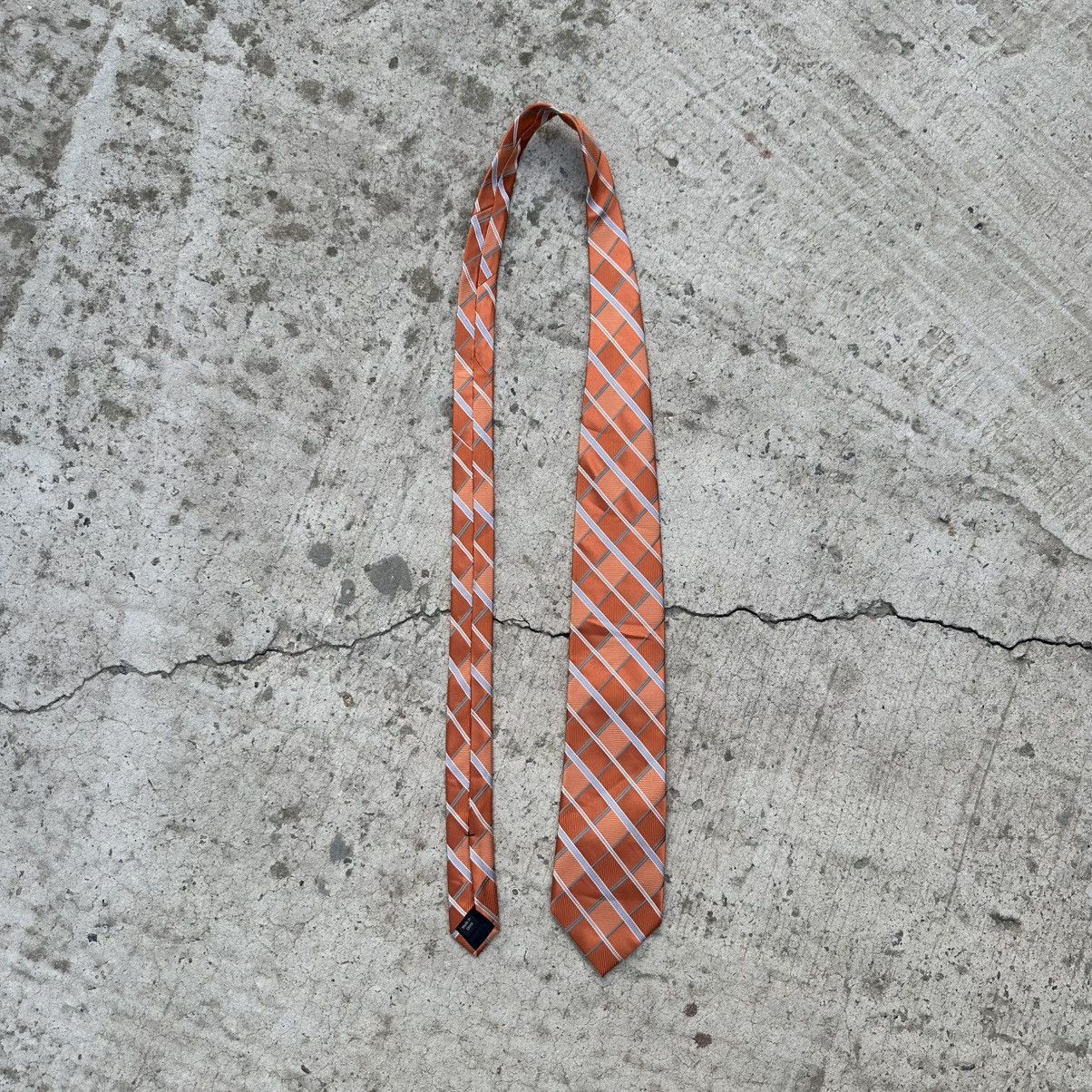 Michael Kors Luxury Michael Kors Tie Silk Old Money Orange Size ONE SIZE - 2 Thumbnail