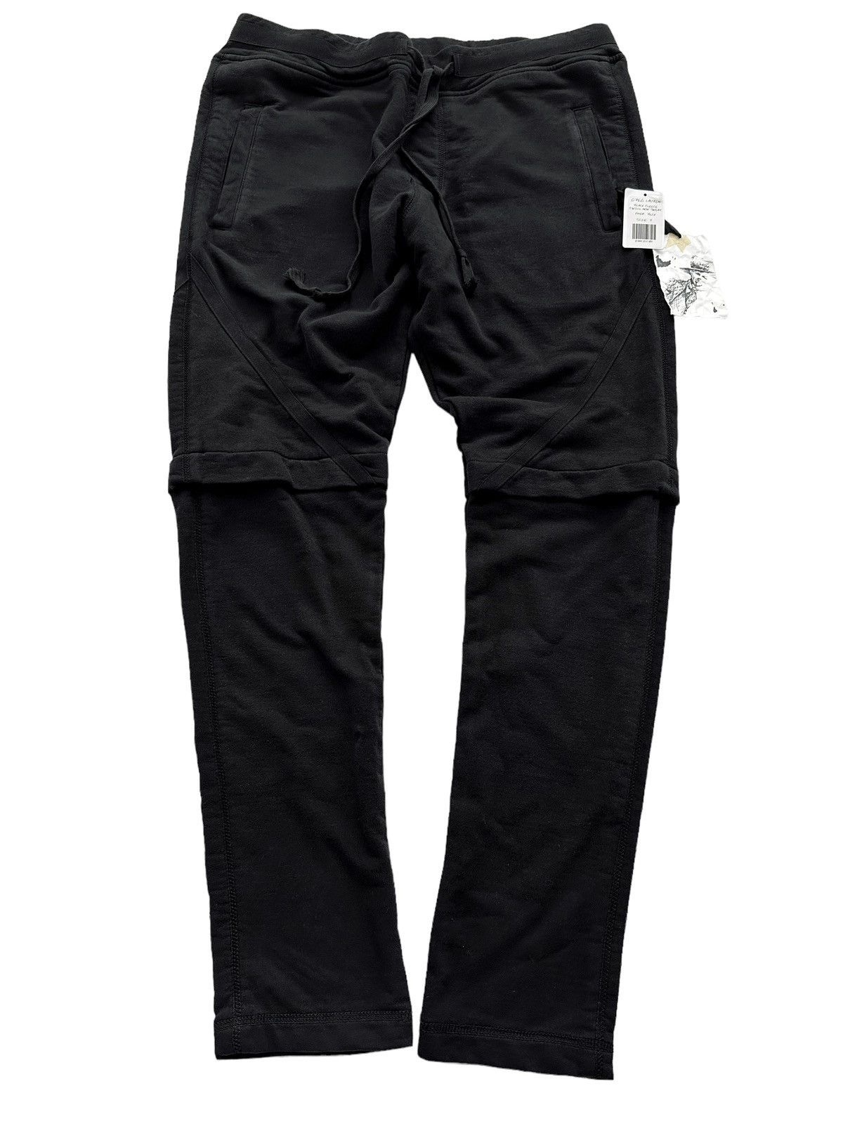 Greg Lauren Sz3 Black Fleece Twill New Sweat Size US 34 / EU 50 - 4 Thumbnail