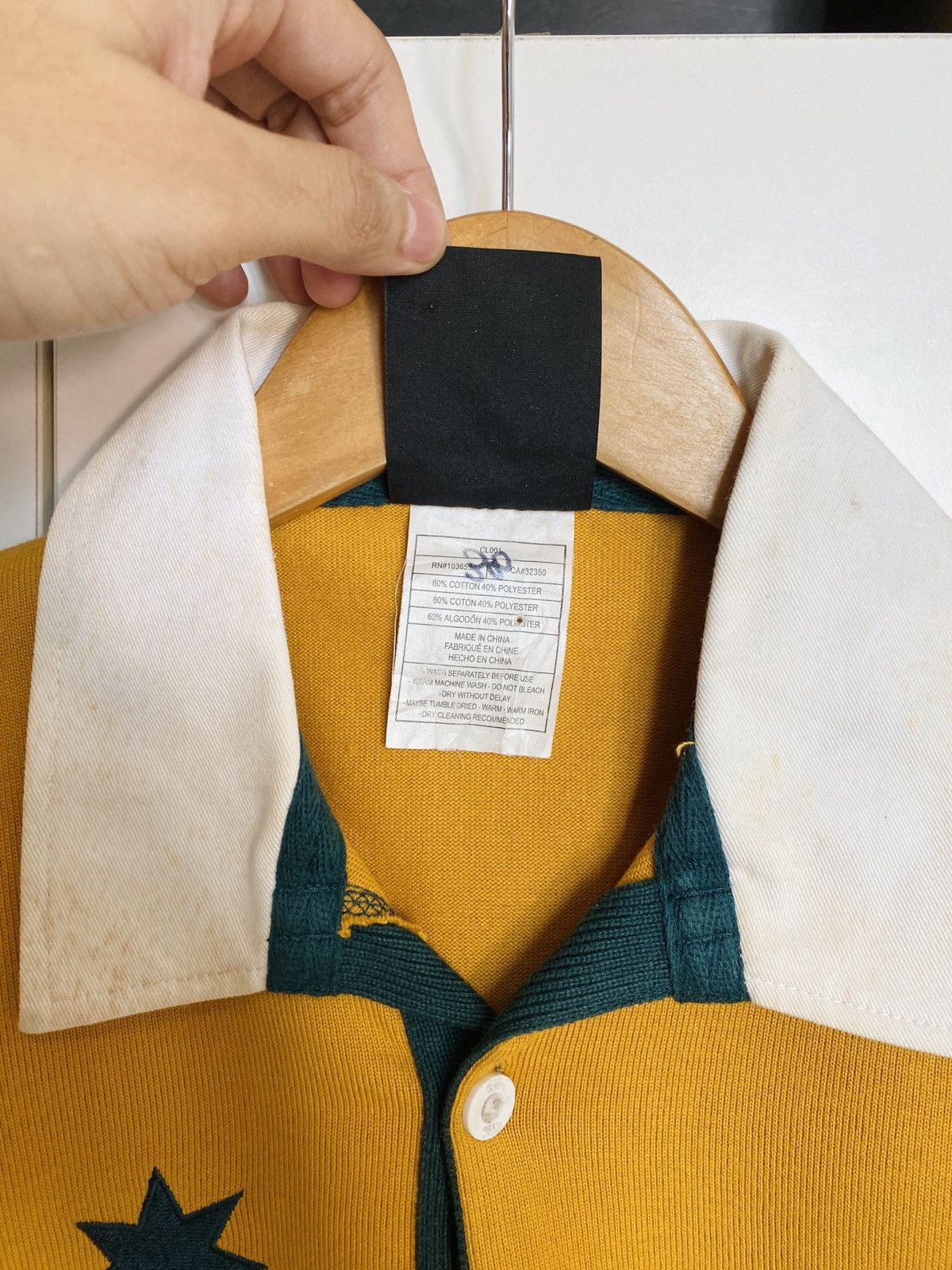 Canterbury of New Zealand × Vintage Vintage Canterbury Polo Rugby Shirt Australia Wallabies Size US M / EU 48-50 / 2 - 6 Thumbnail
