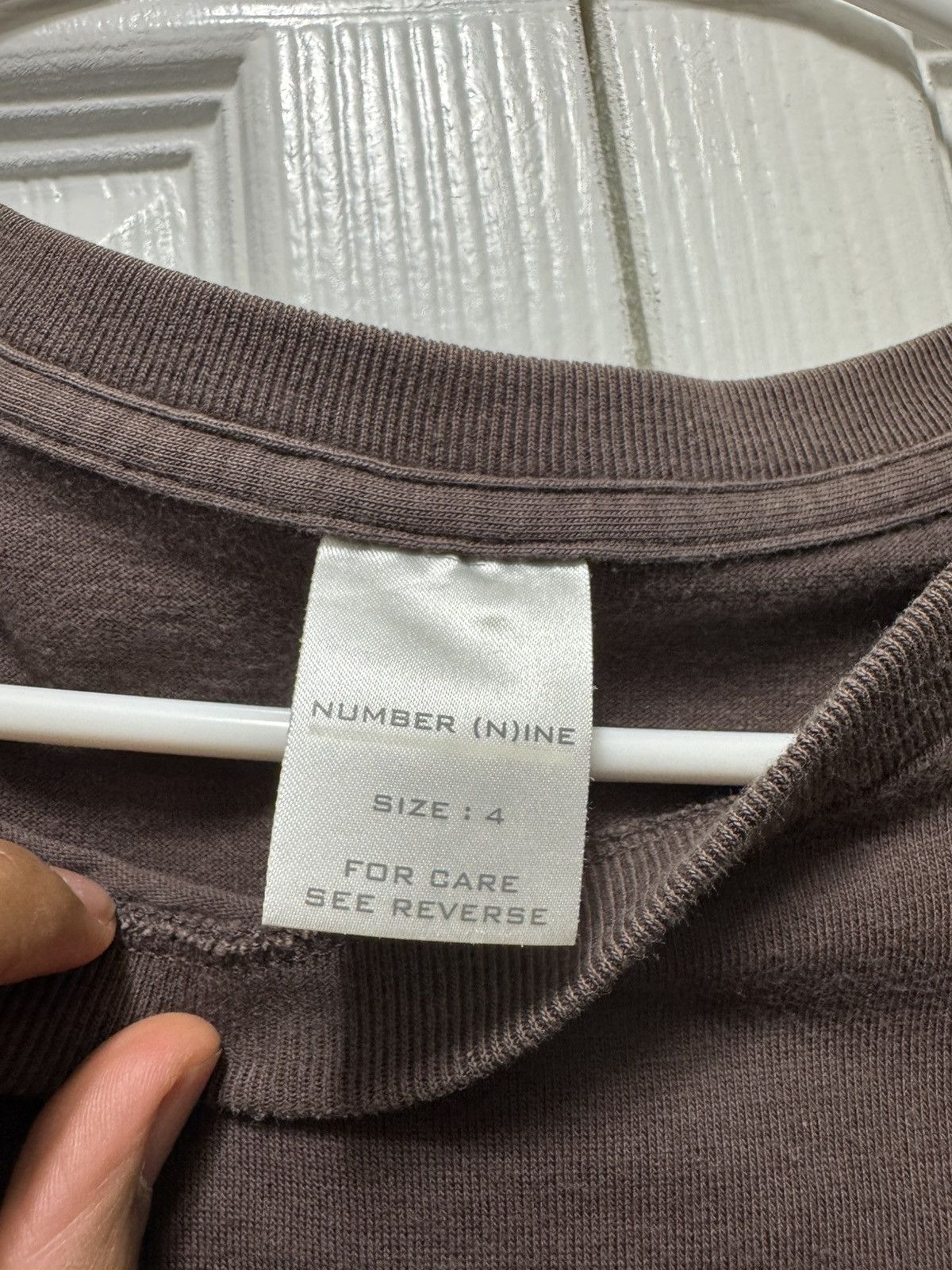 Number (N)ine *RARE* Number Nine AW02 “Nowhere man” E T shirt Size US M / EU 48-50 / 2 - 3 Thumbnail