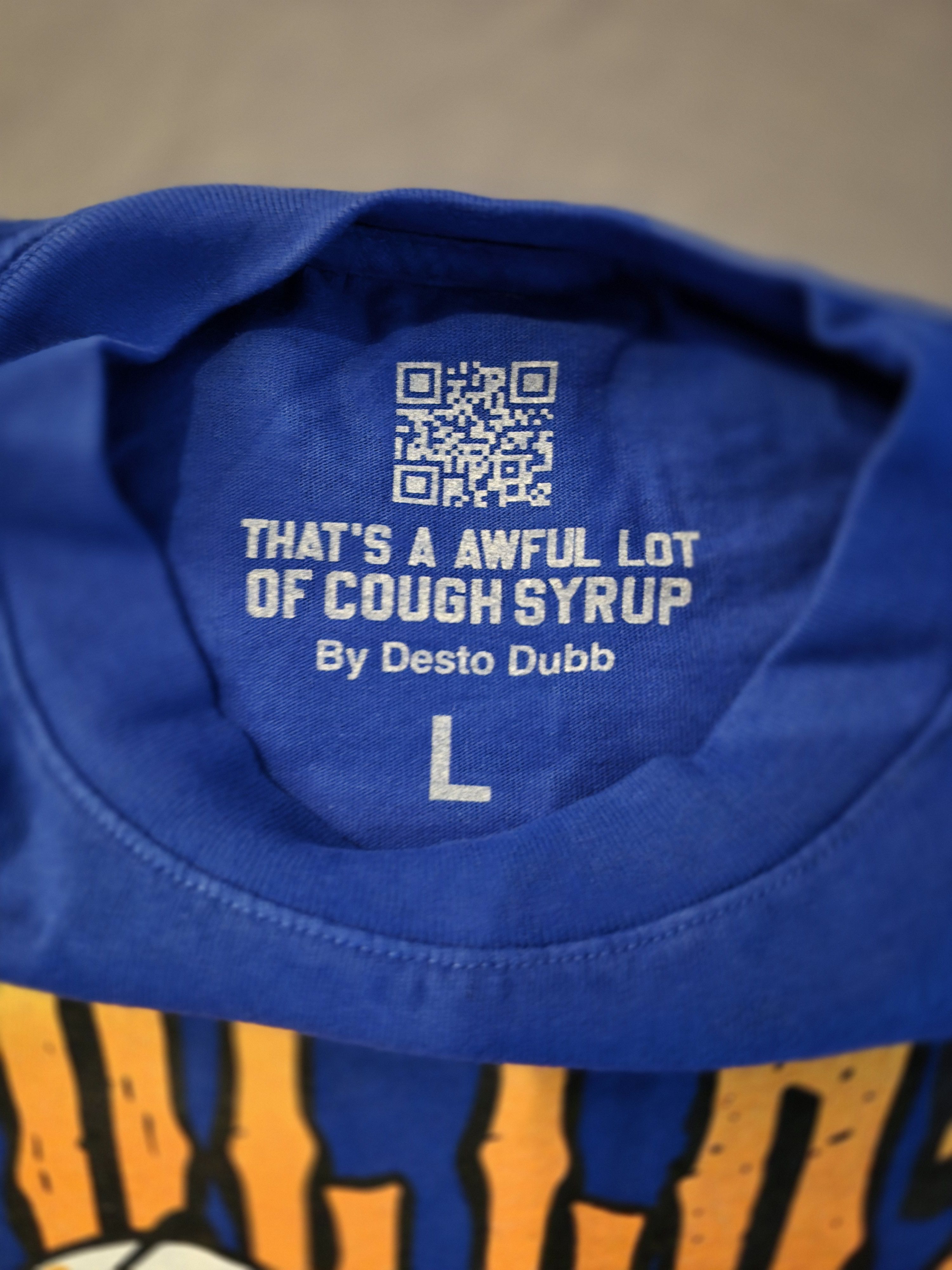Awful Lot of Cough Syrup Awful Lot of Cough Syrup Wide Bear Tee Shirt Size Large Size US L / EU 52-54 / 3 - 3 Thumbnail