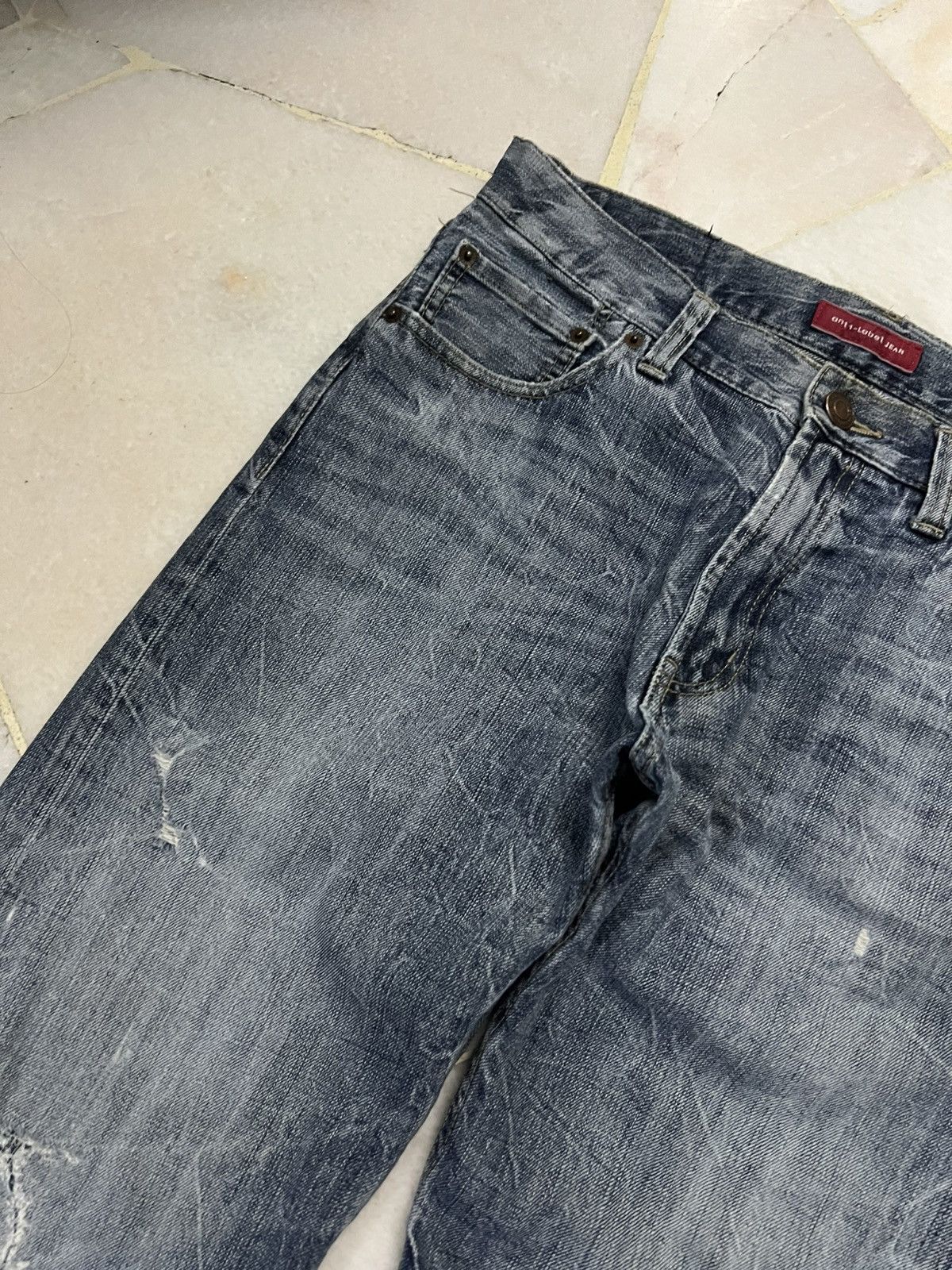 Japanese Brand Anti Label Faded Jean Japan Size US 32 / EU 48 - 7 Thumbnail