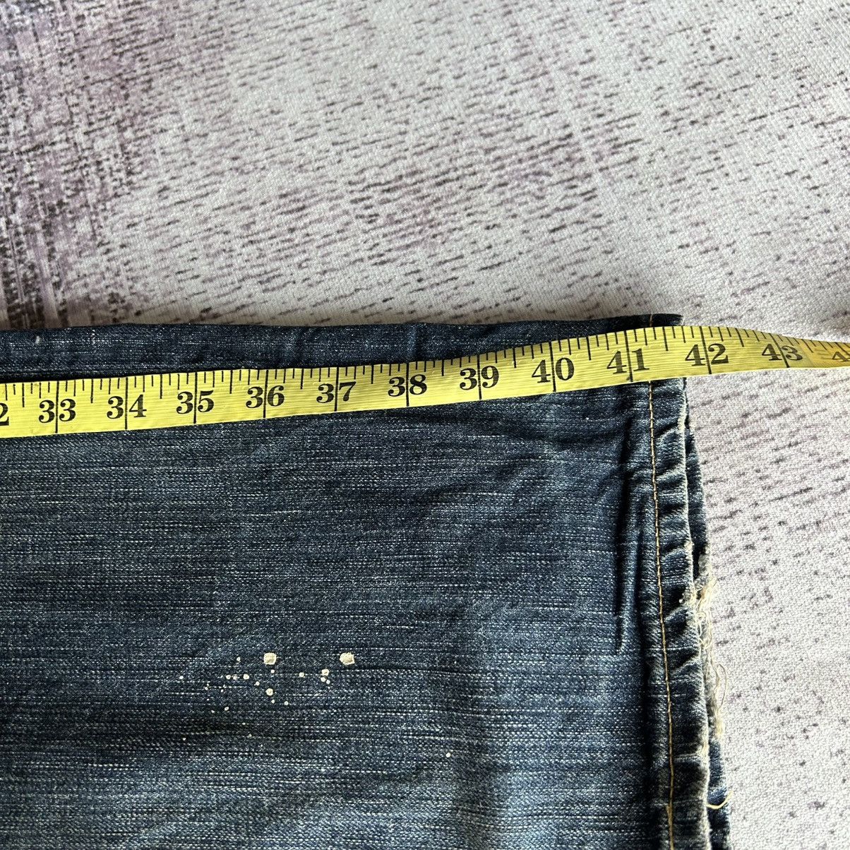 If Six Was Nine Punk Distressed Rockstar Edwin Jeans Size US 32 / EU 48 - 21 Thumbnail