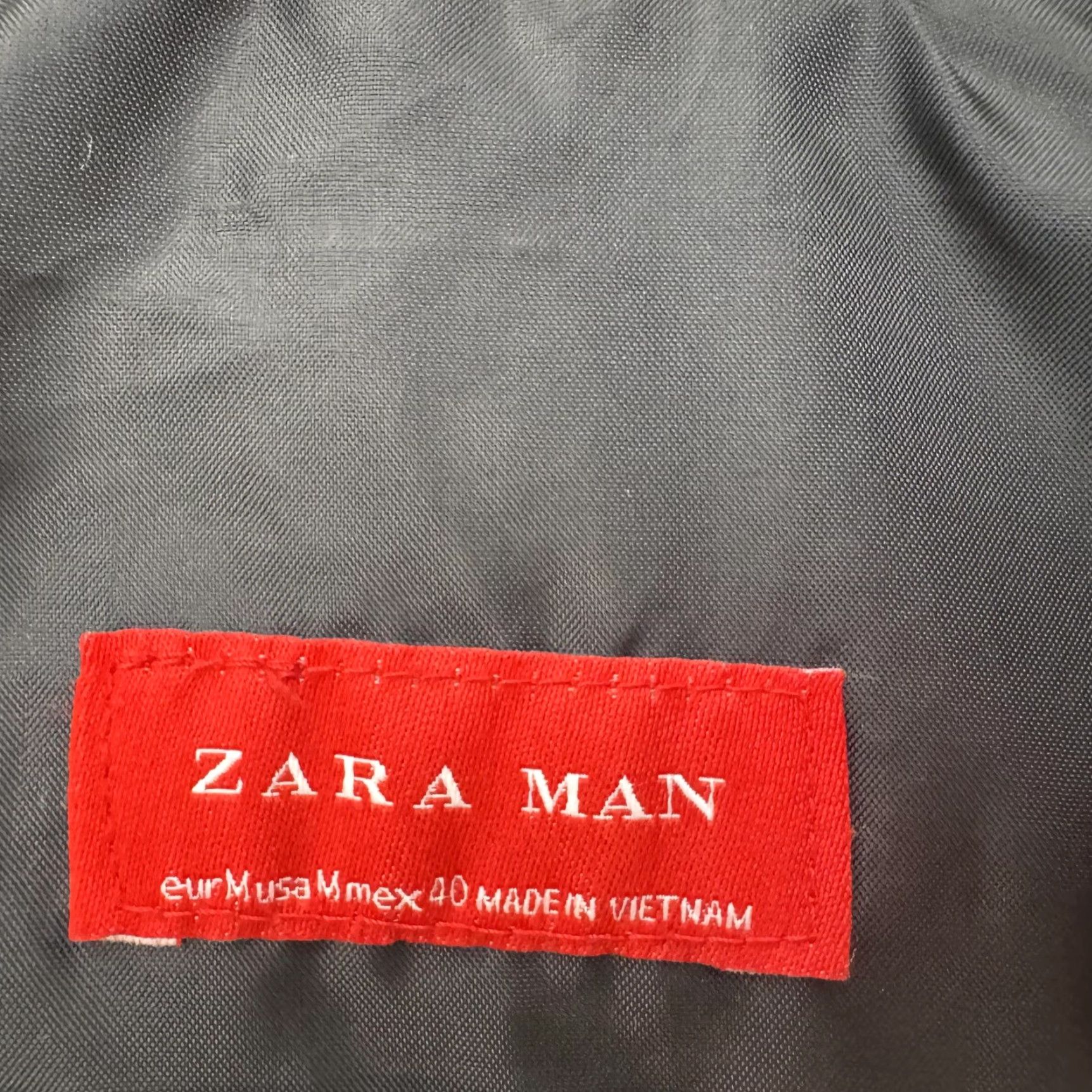 Zara Zara Man Quilted Vest Mens Size 40 Gray Sleeveless Full Zip Lightweight Jacket Size US XXS / EU 40 - 4 Thumbnail