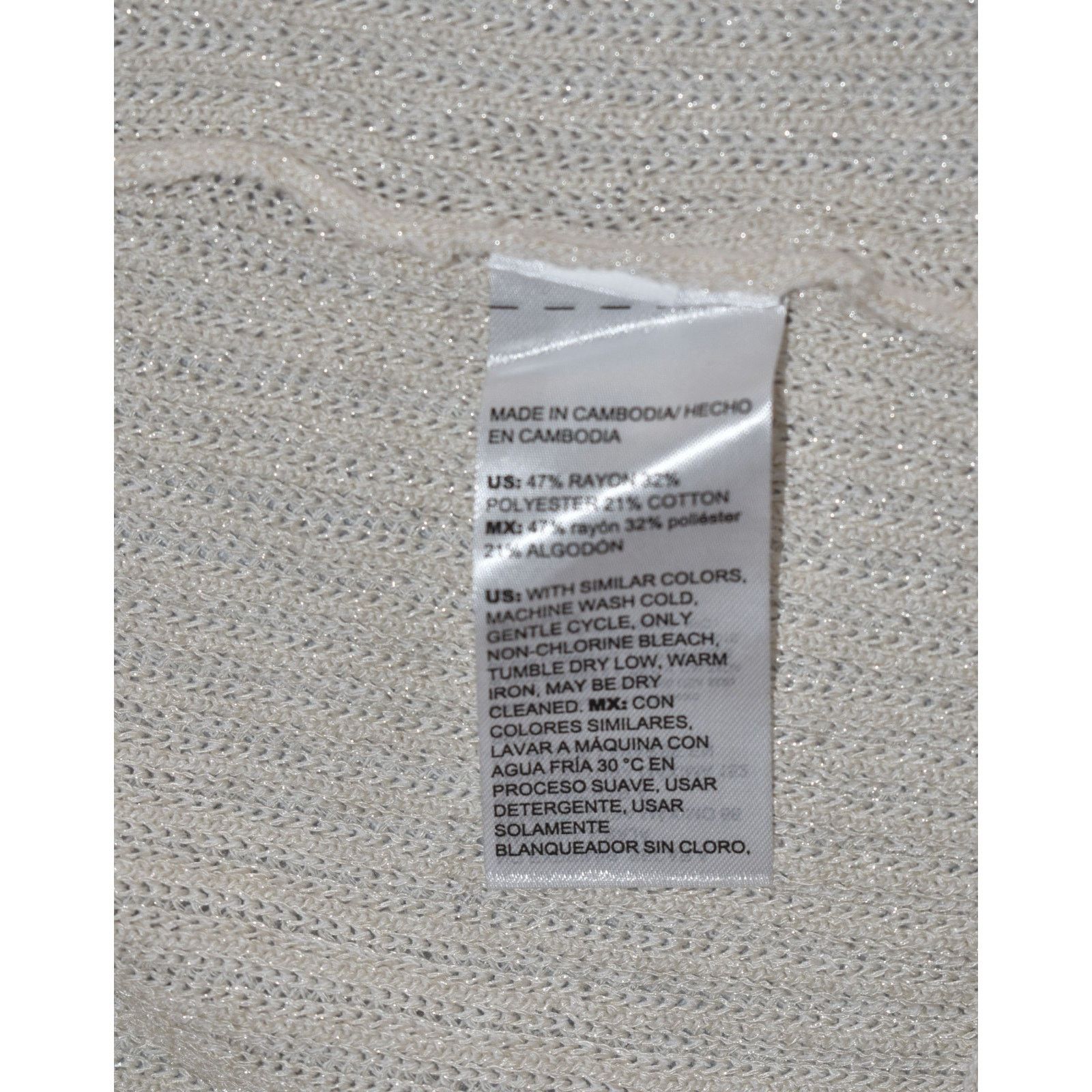 Chicos NWT CHICOS Knit Palm Leaf Embossed Pullover Sweater 3/XL $99 Size XL / US 12-14 / IT 48-50 - 6 Thumbnail