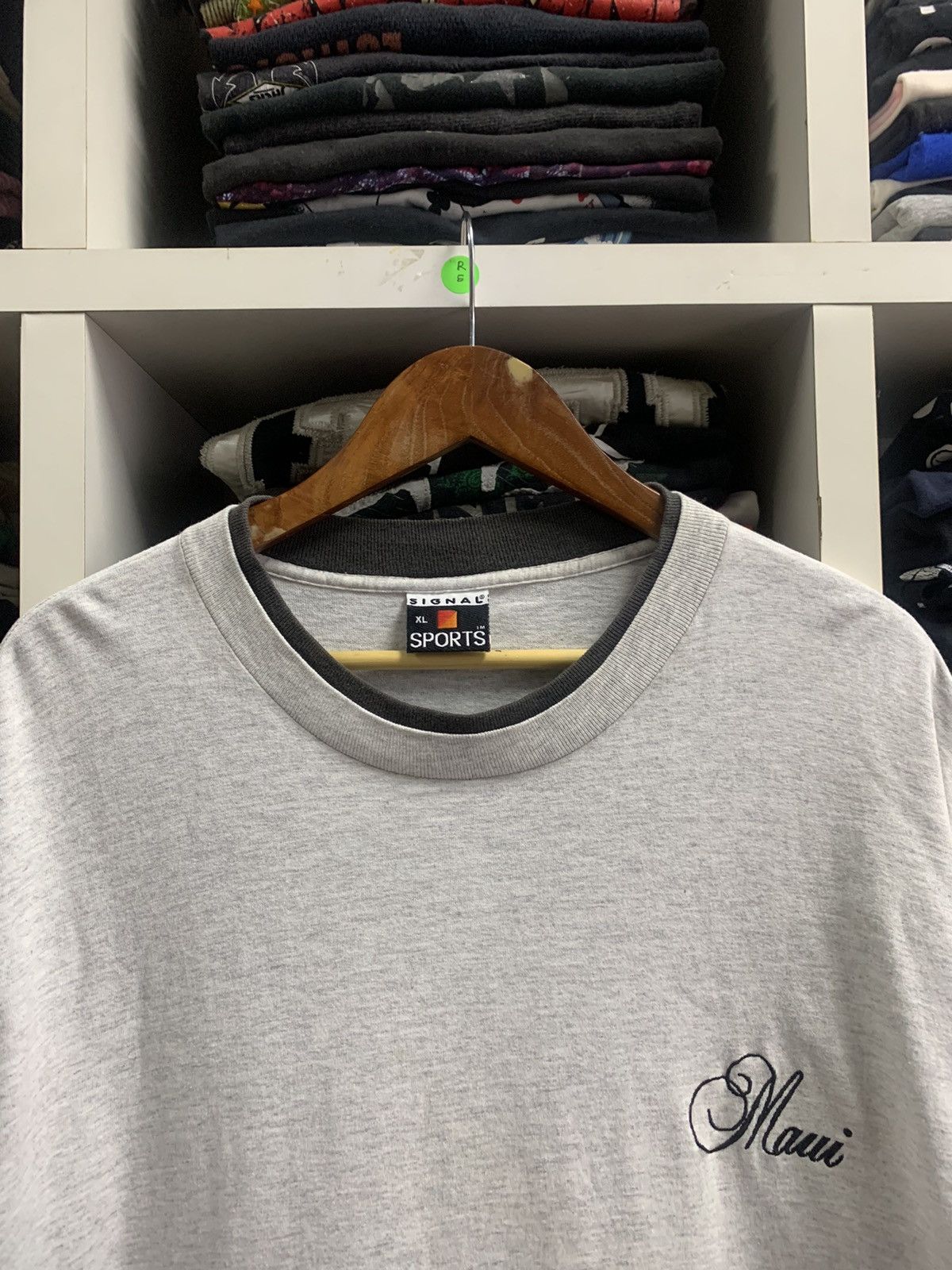 Signal Sport × Vintage Vintage 90s Signal Sports t-shirt Size US XL / EU 56 / 4 - 7 Thumbnail