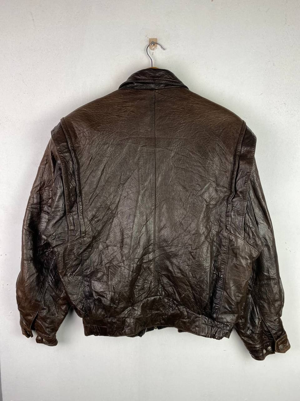 Robert Comstock × Vintage vintage robert comstock leather jacket nice design Size US XXL / EU 58 / 5 - 12 Thumbnail