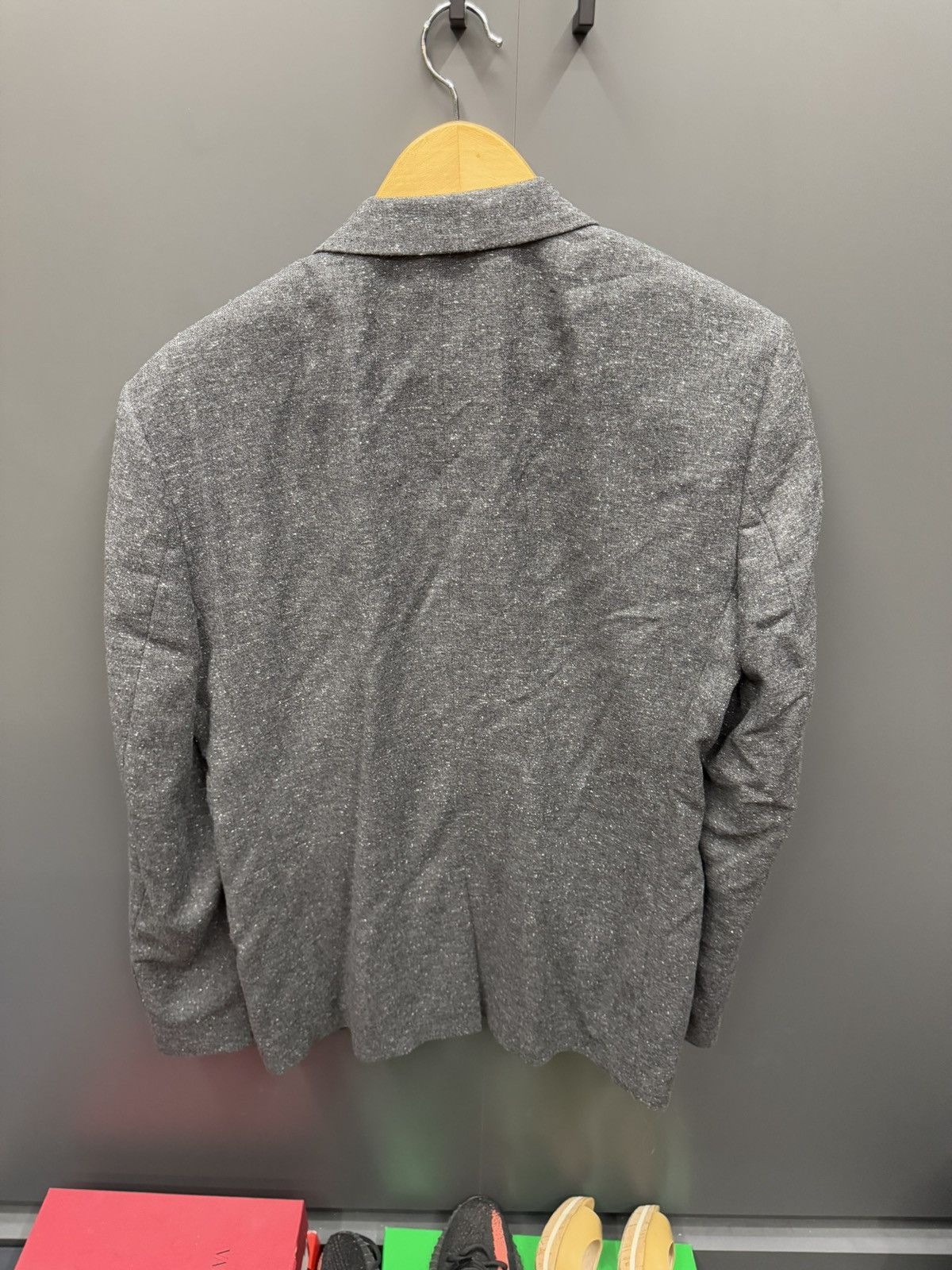 Sandro Sandro Paris Grey Blazer - Size Medium Fit Size 42R - 3 Thumbnail