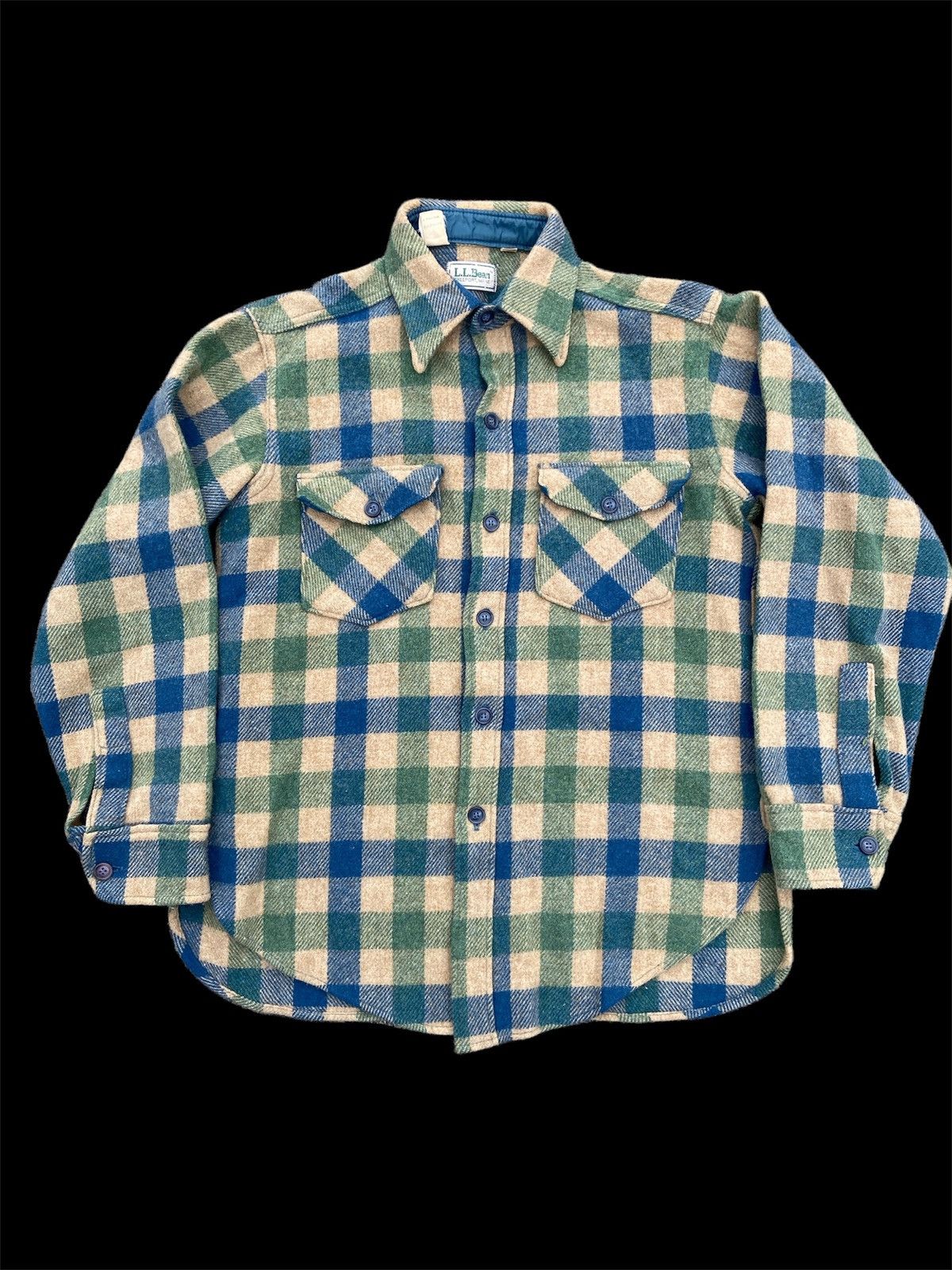 L.L. Bean × Vintage Vintage LL Bean Flannel Size US L / EU 52-54 / 3 - 1 Thumbnail