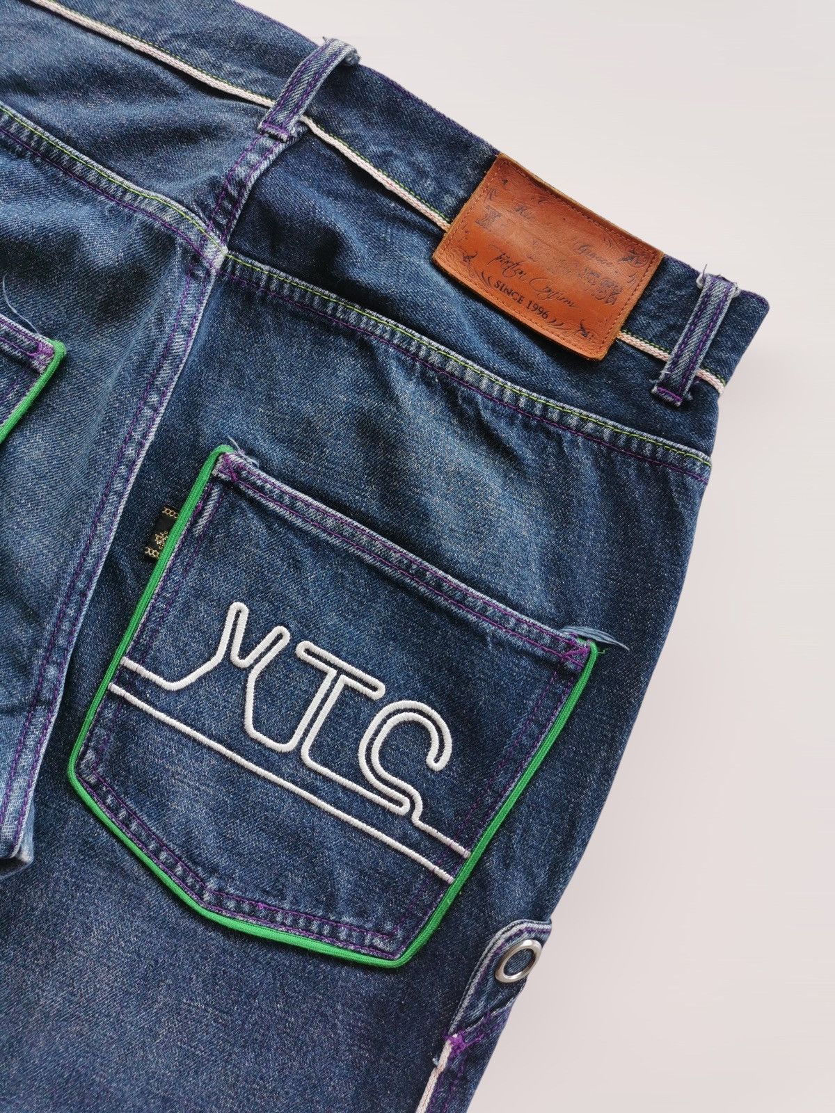 If Six Was Nine × Japanese Brand × Jean Xanthous Selvedge Jeans Size US 33 - 12 Thumbnail