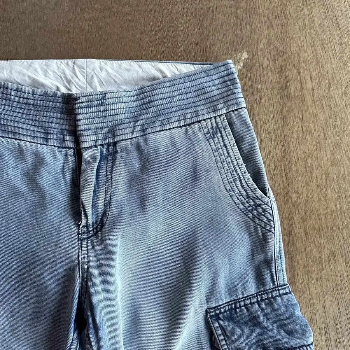 Japanese Brand GRAILS!! Japanese Brand GAP Jean Bondage Cropped Denim Pants Size US 29 - 6 Thumbnail