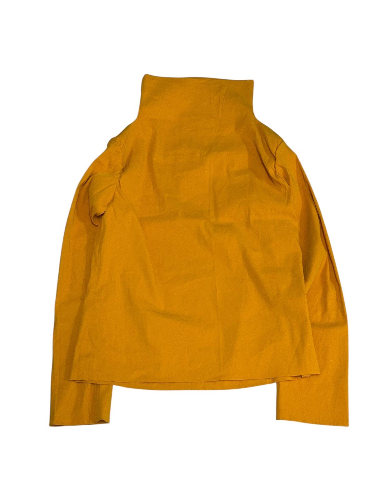 Issey Miyake Issey Miyake Turtleneck Ruffle L/S Shirt Size US M / EU 48-50 / 2 - 2 Thumbnail