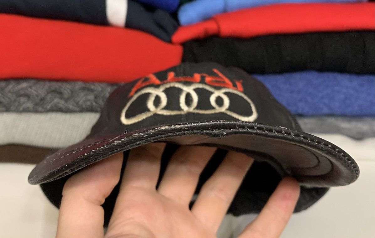 Audi Vintage Audi Leather Racing Cap Size ONE SIZE - 3 Thumbnail