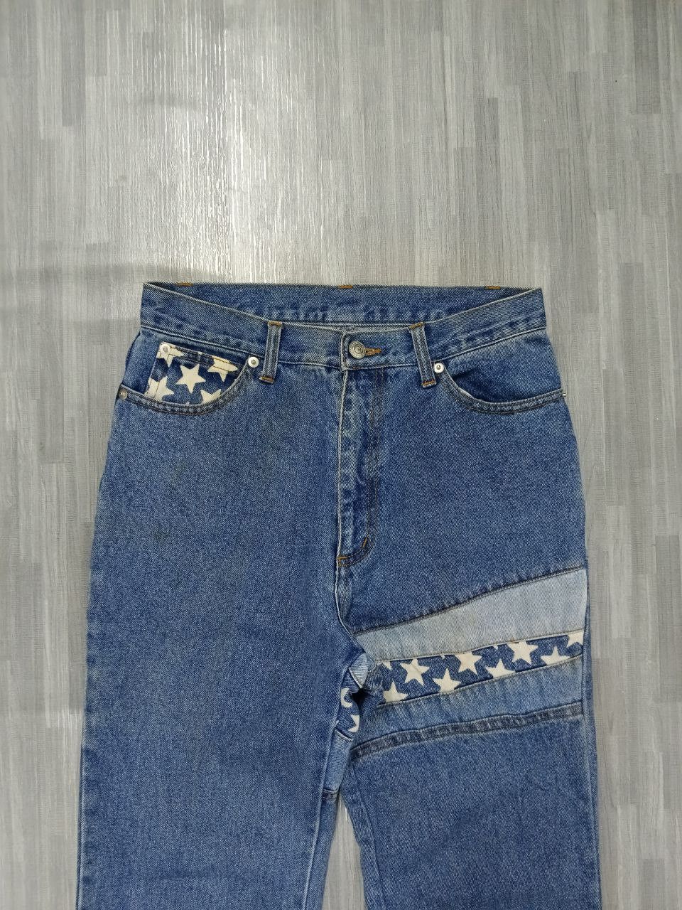 If Six Was Nine FLARE HAGI STYLE UMBRANDED DENIM PANTS Size US 27 - 4 Thumbnail
