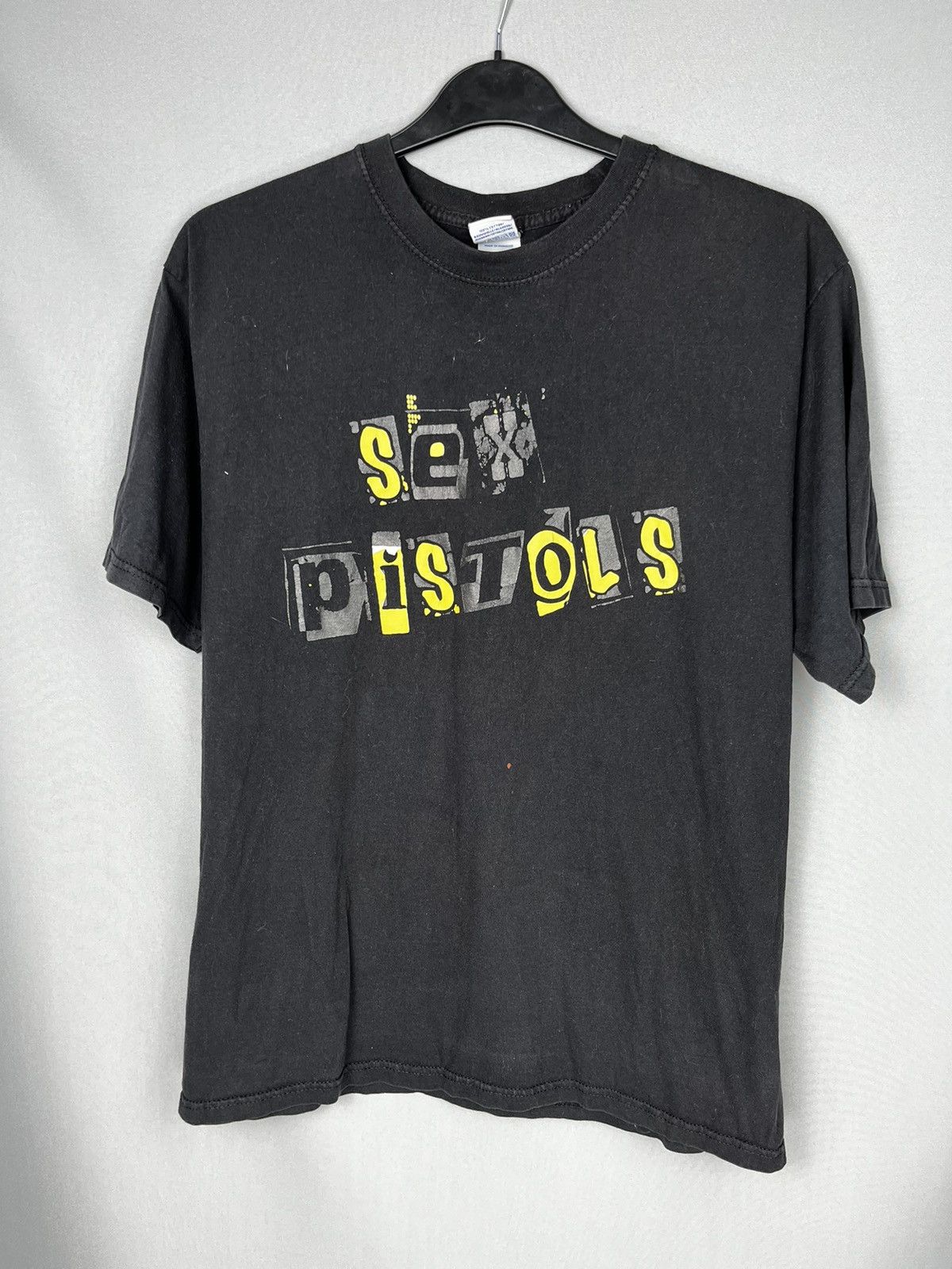 Pre-owned Band Tees X Rock T Shirt Vintage Sex Pistols T-shirt In Black