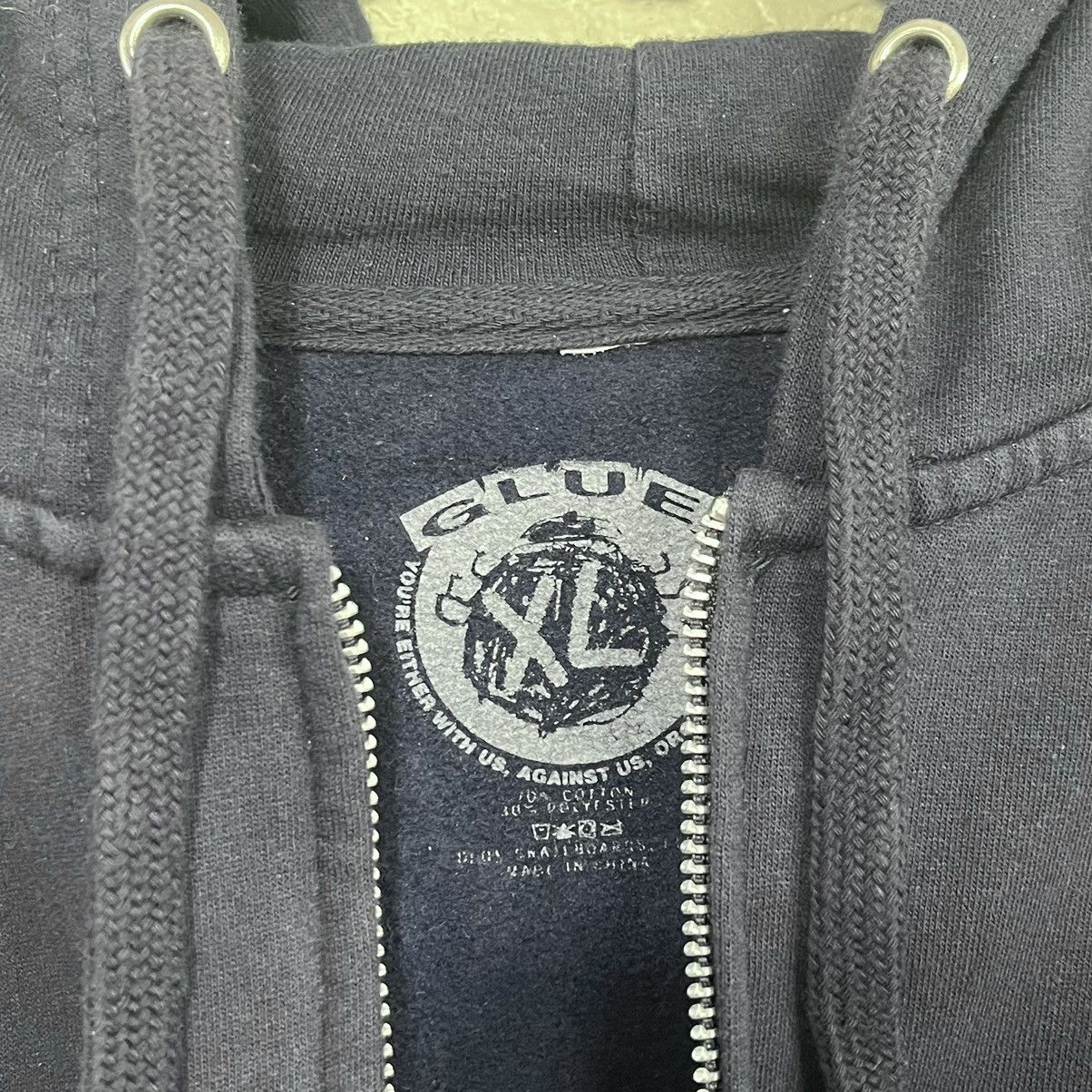 Other Glue Skateboards Castle Zip Hoodie Navy Size US XL / EU 56 / 4 - 3 Thumbnail