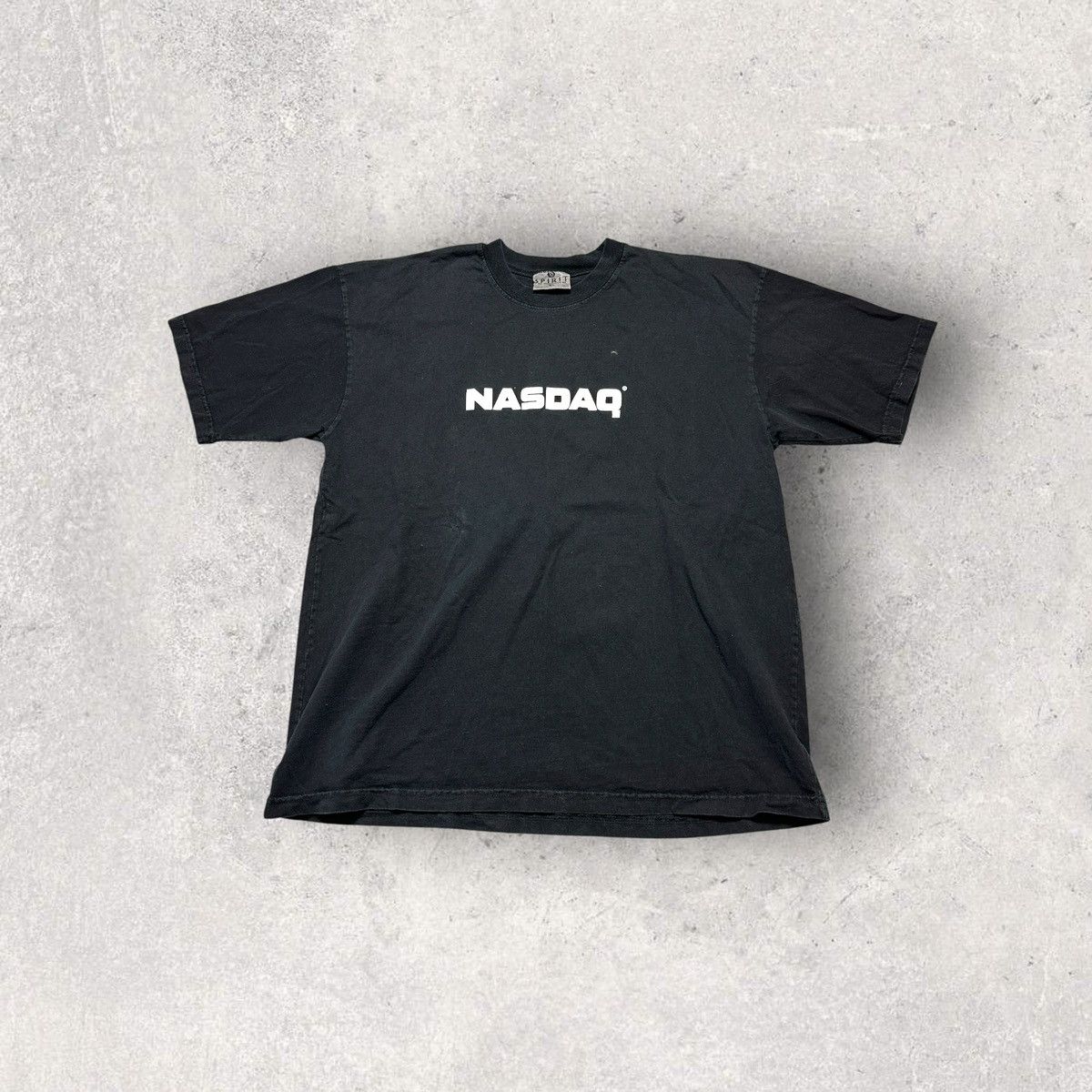 Vintage Vintage Nasdaq tee Size US L / EU 52-54 / 3 - 1 Thumbnail