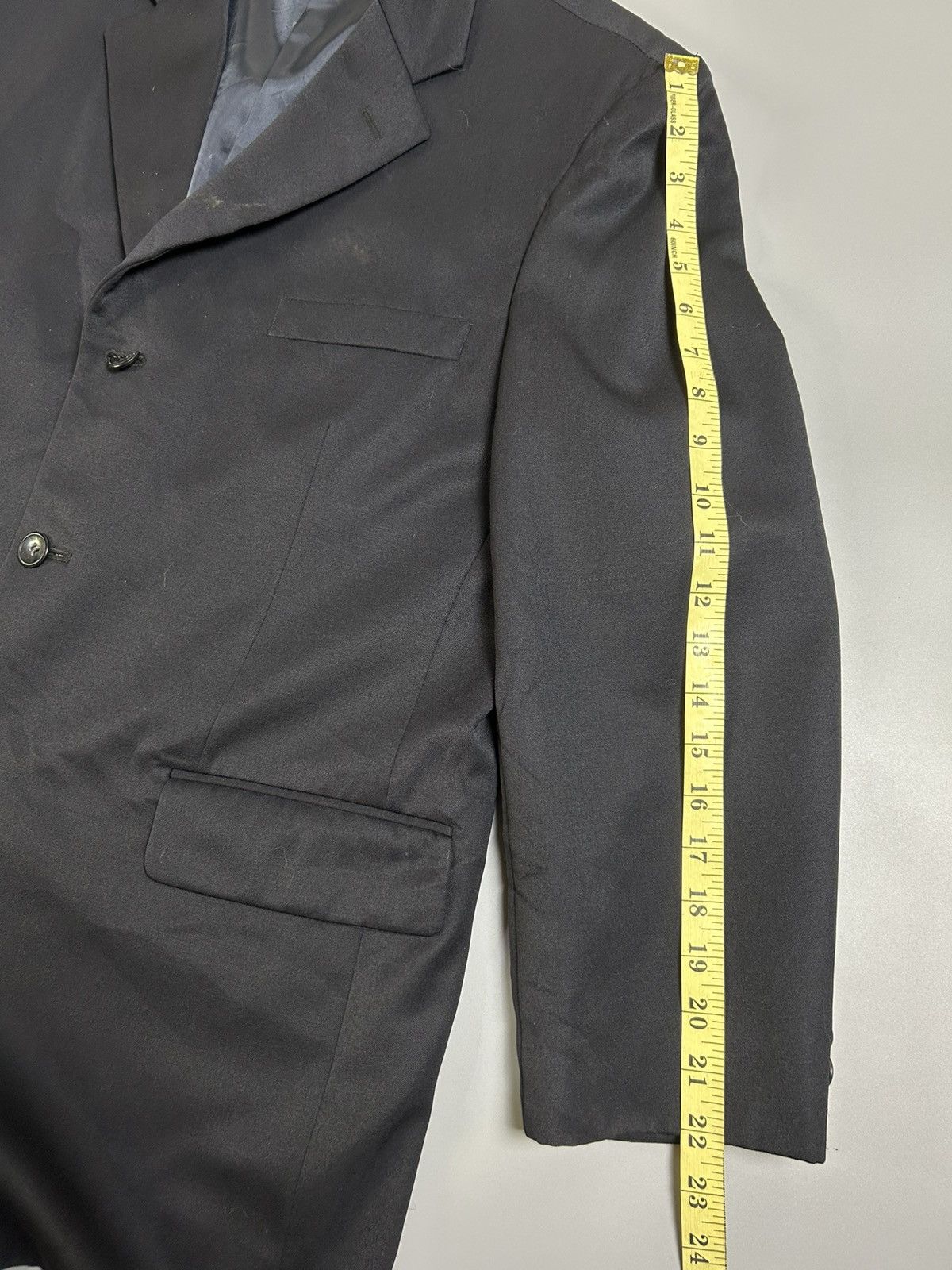 Balenciaga Vintage Baleciaga Men Blazer Size 44R - 10 Thumbnail