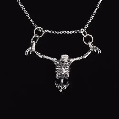 Japanese Brand × Vintage Plated Captivity Skull Pendant Size ONE SIZE - 1 Thumbnail