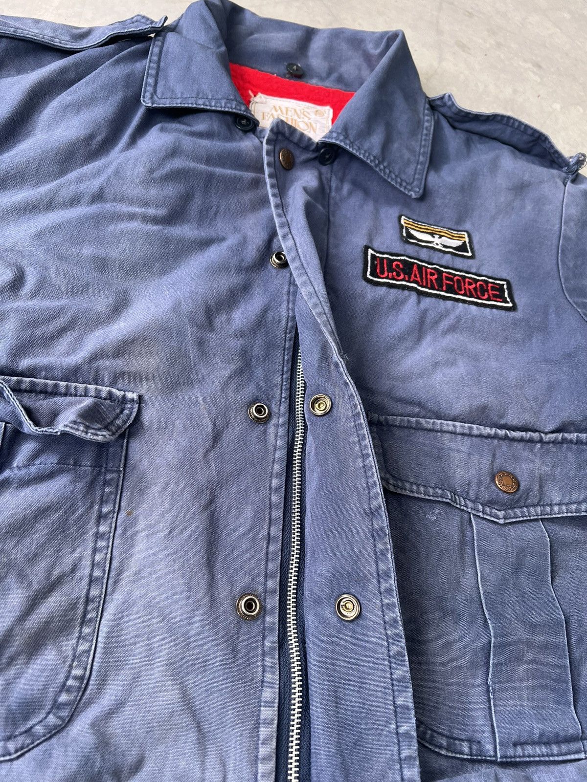 Vintage Vintage Us Air Force bomber jacket Size US M / EU 48-50 / 2 - 5 Thumbnail