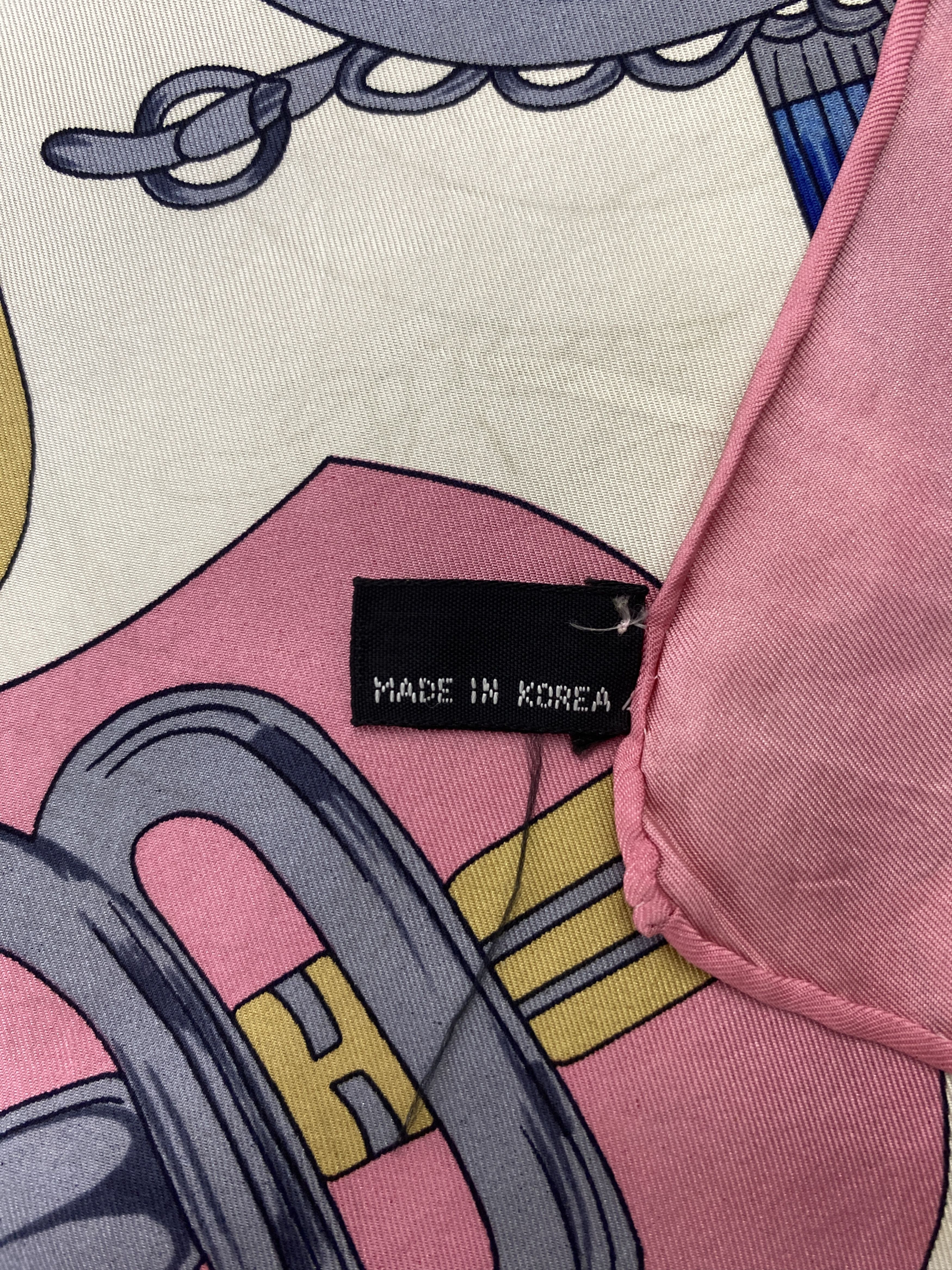 Japanese Brand Vintage Japanese Brand Silk Scarf SN0127 Size ONE SIZE - 7 Thumbnail
